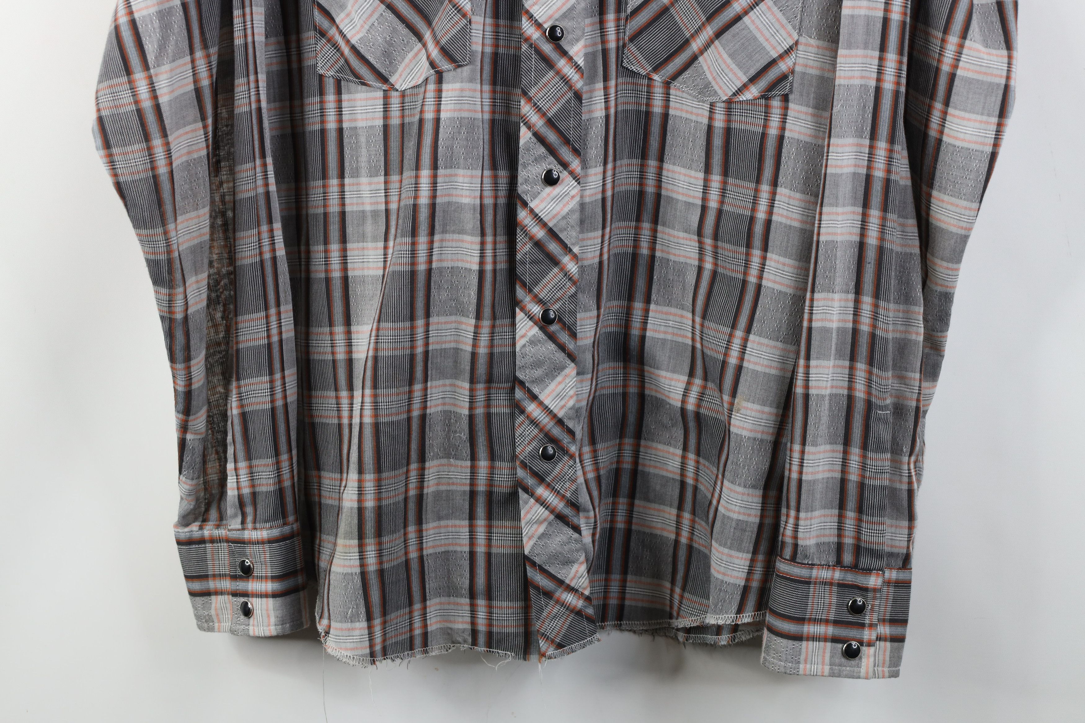 Wrangler Vintage 70s Wrangler Cowboy Pearl Snap Button Shirt USA Size US M / EU 48-50 / 2 - 3 Thumbnail
