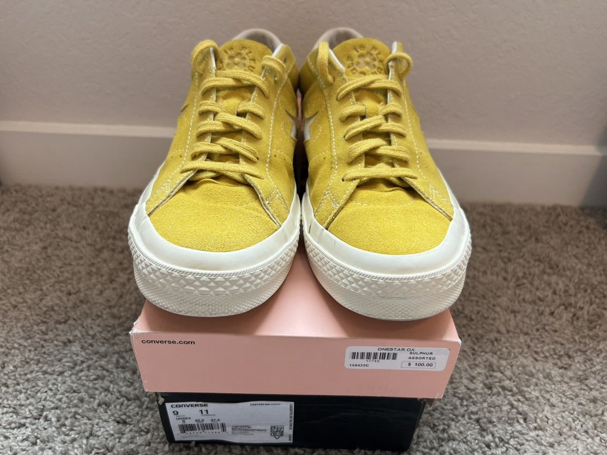 Converse one star ox tyler the best sale creator golf wang sulphur