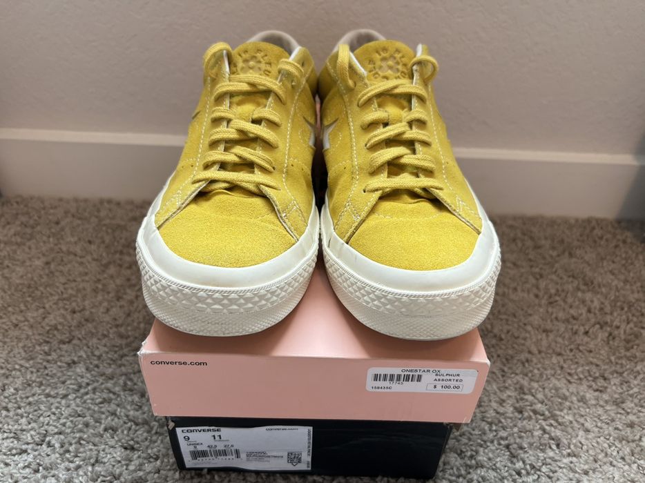 Converse one star ox tyler outlet the creator golf wang sulphur