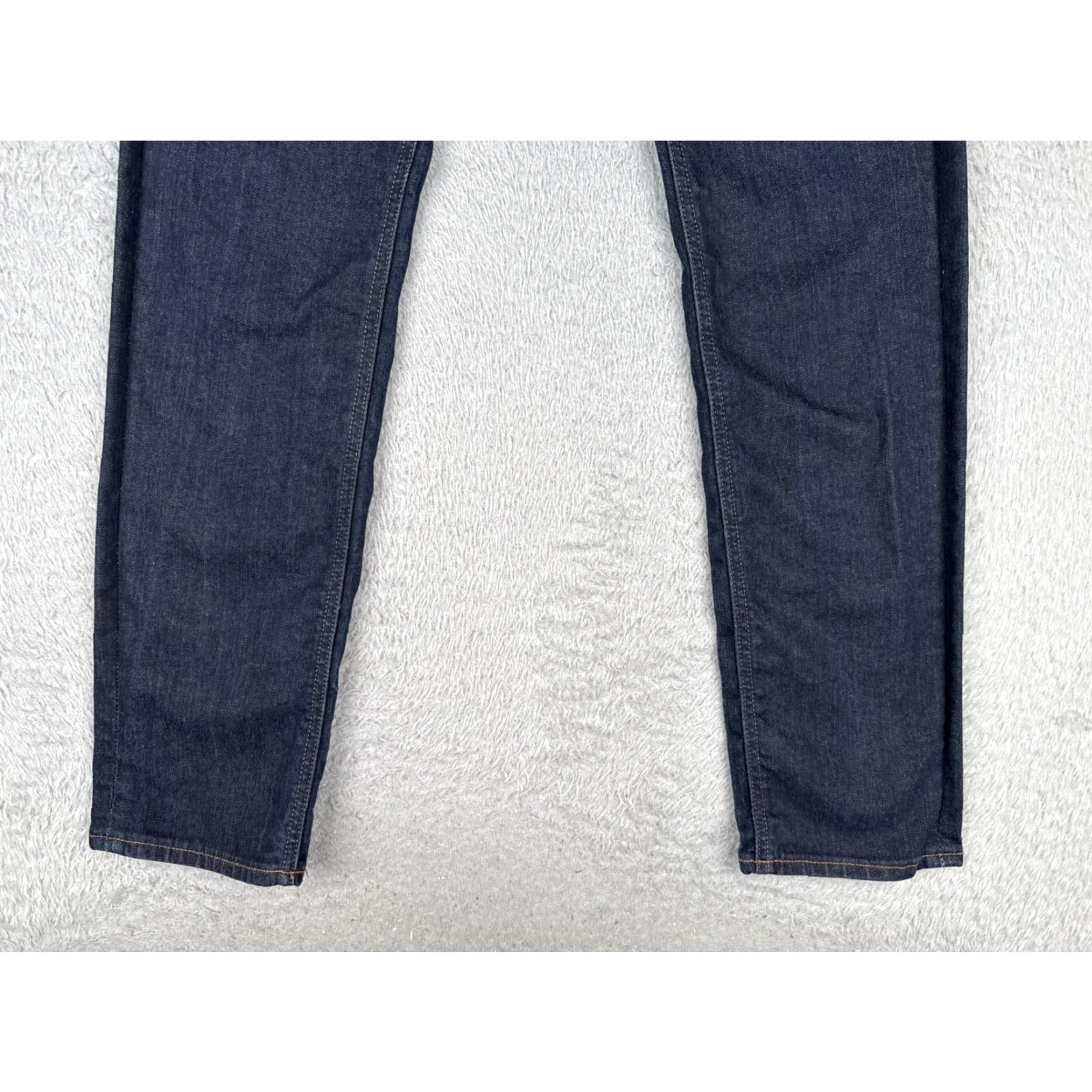 J.Crew J.CREW Mercantile Jeans Mens 30x30 Blue Denim Straight Leg Dark Wash Cotton-Blend Vintage No Size US 30 / EU 46 - 2 Thumbnail