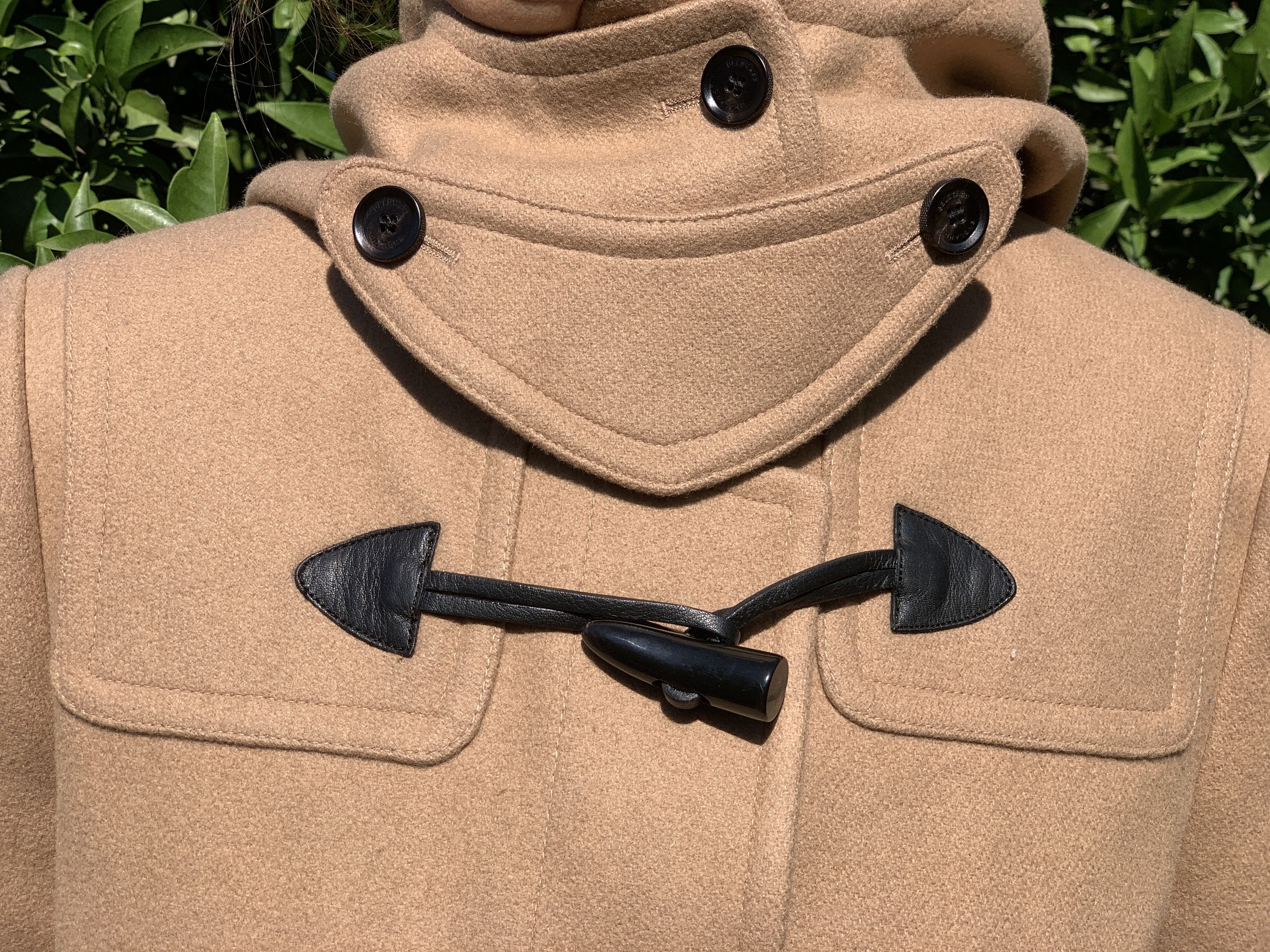 Belstaff Belstaff Camel Wool Duffle Coat Hooded Leather Size 42 Size M / US 6-8 / IT 42-44 - 4 Thumbnail