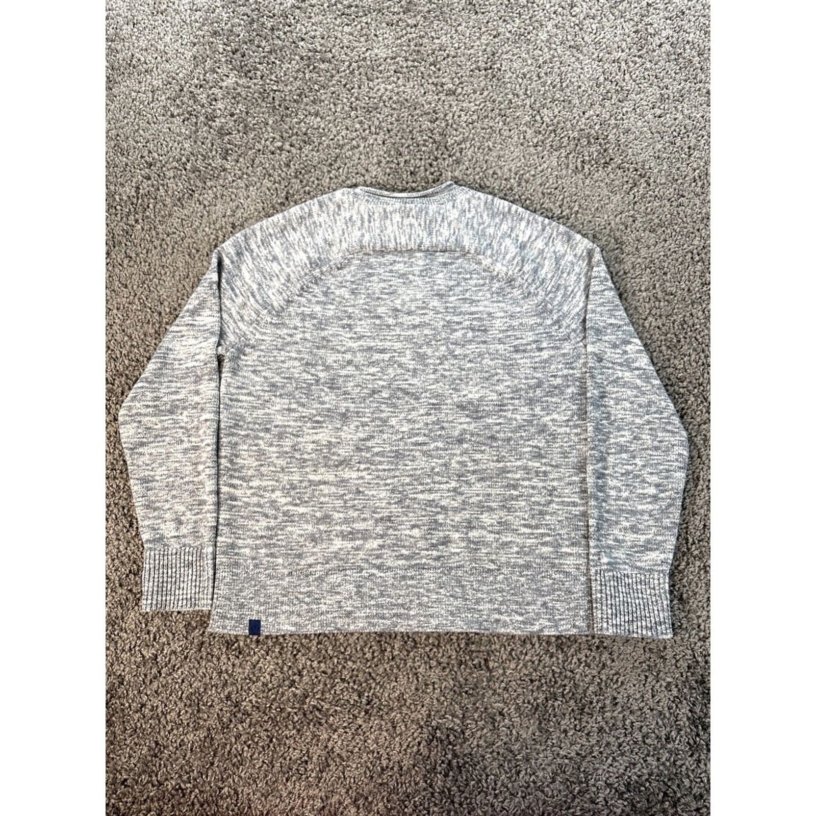 Lululemon Lululemon Sweater Mens M Gray Textured Knit Crew Neck Pullover Stretch Regular Knit Logo Casual Long Sleeve Size US M / EU 48-50 / 2 - 5 Thumbnail