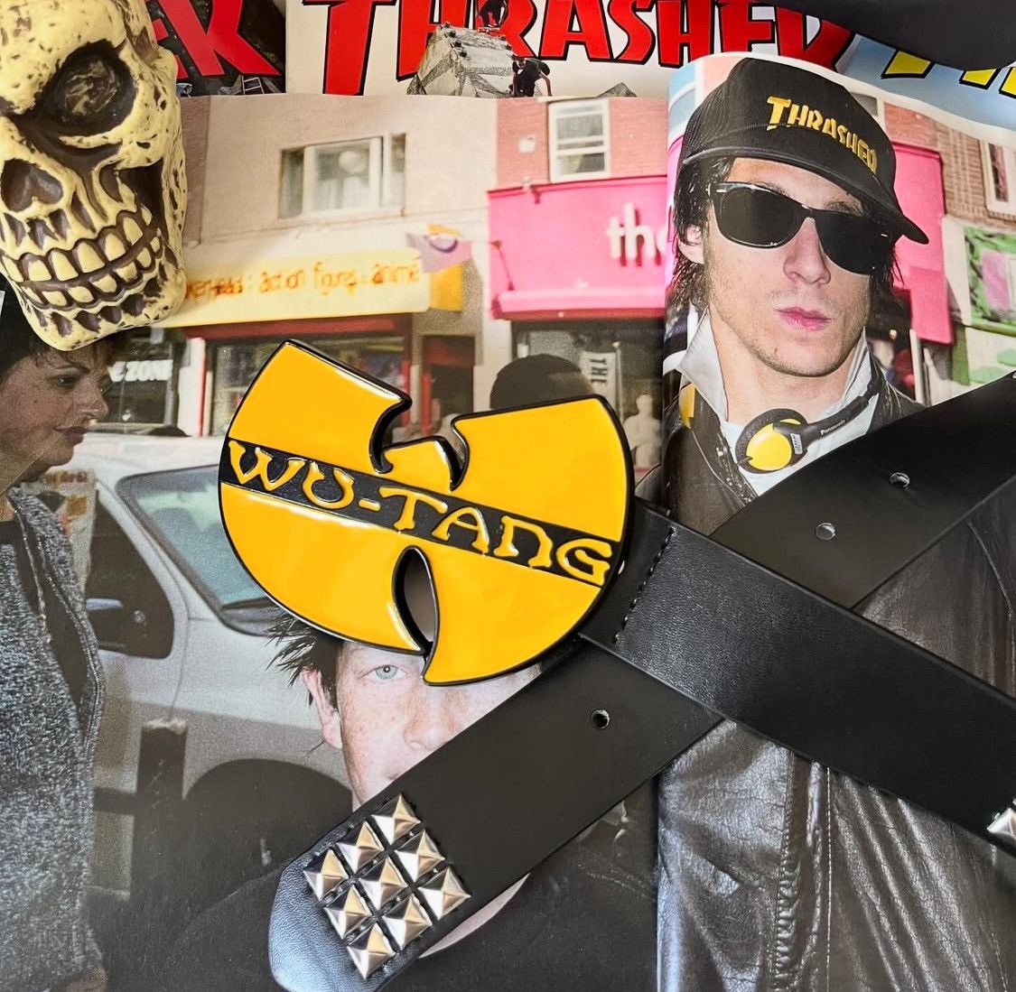 Wu-Tang Clan Wu-Tang Clan Belt Streetwear Hip Hop Vintage y2k Style Size ONE SIZE - 1 Thumbnail