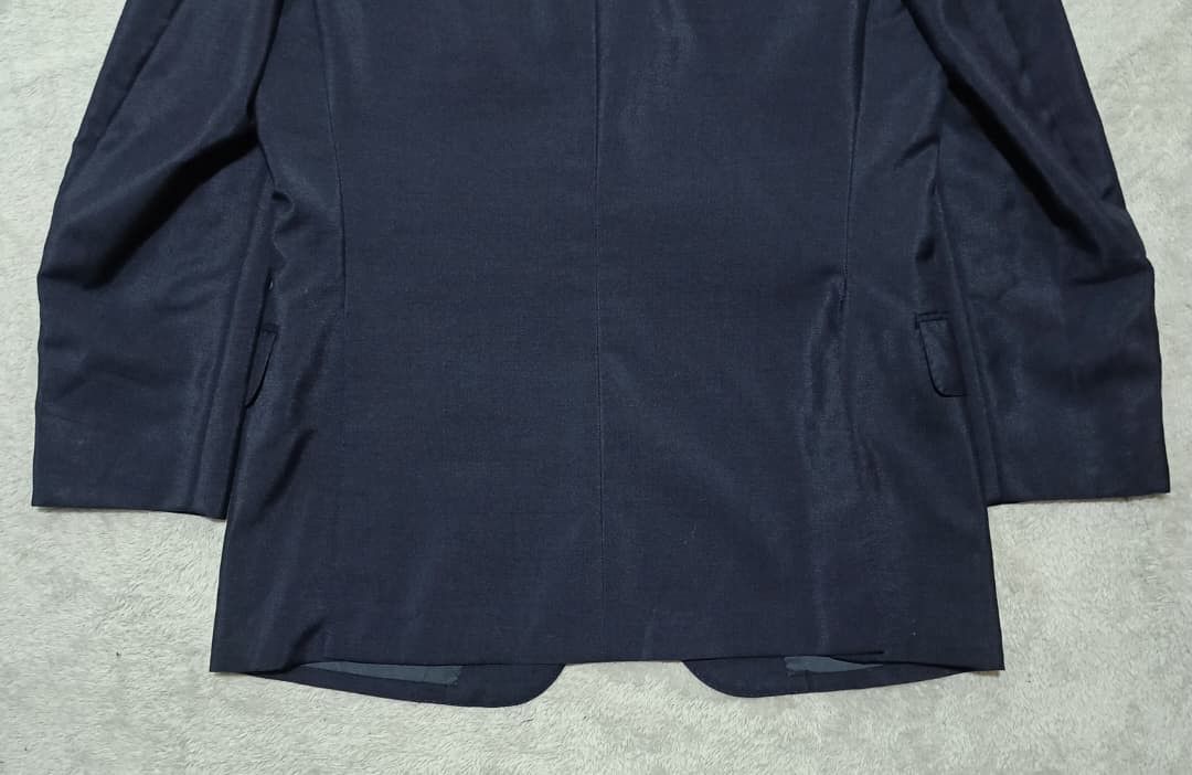 Burberry Prorsum Vintage Luxury Burberrys Navy Suit Set Wool Mohair Japan Size 40S - 17 Thumbnail