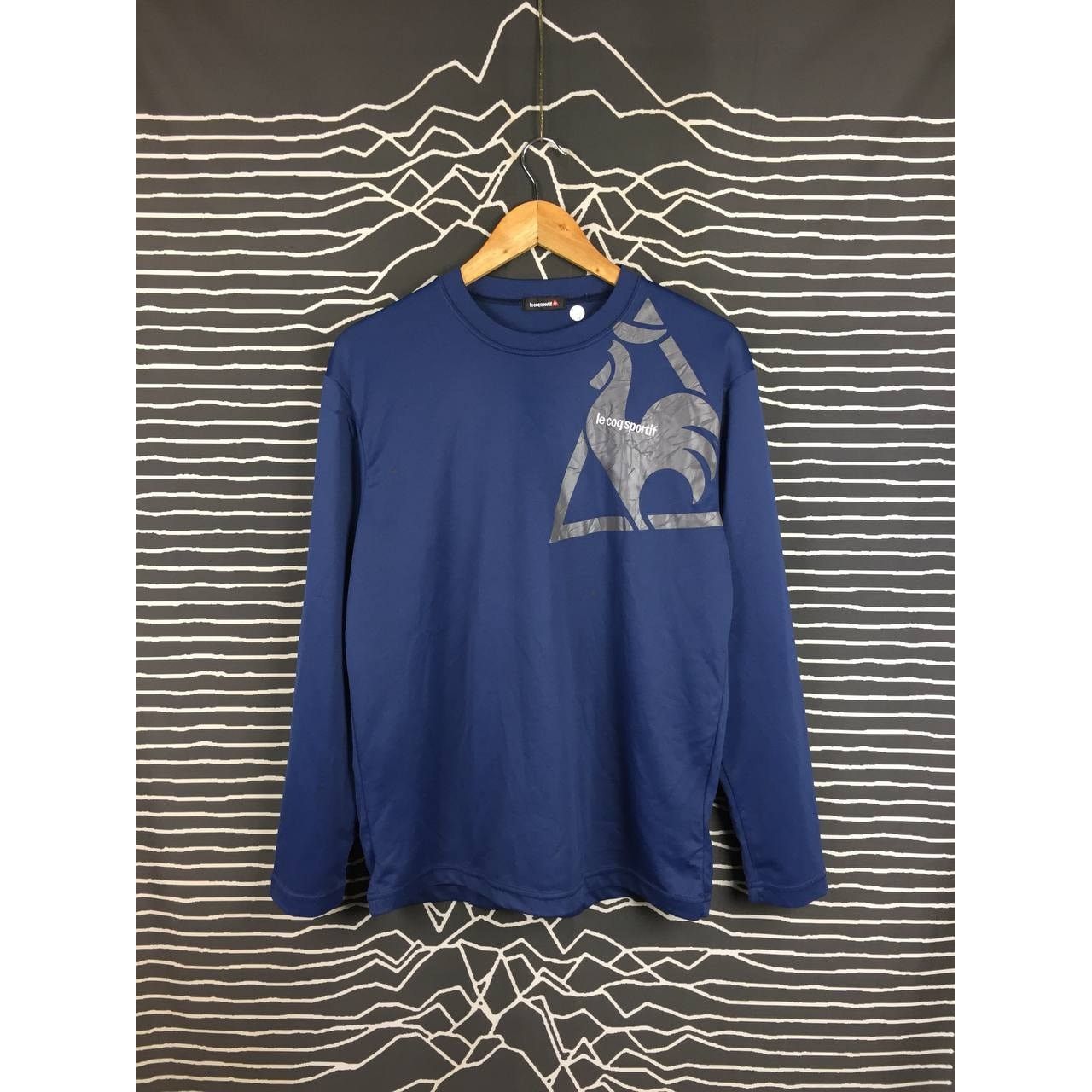 Le Coq Sportif × Vintage Le Coq Sportif Big Logo Sportswear Longsleeve Jersey Size US L / EU 52-54 / 3 - 2 Thumbnail