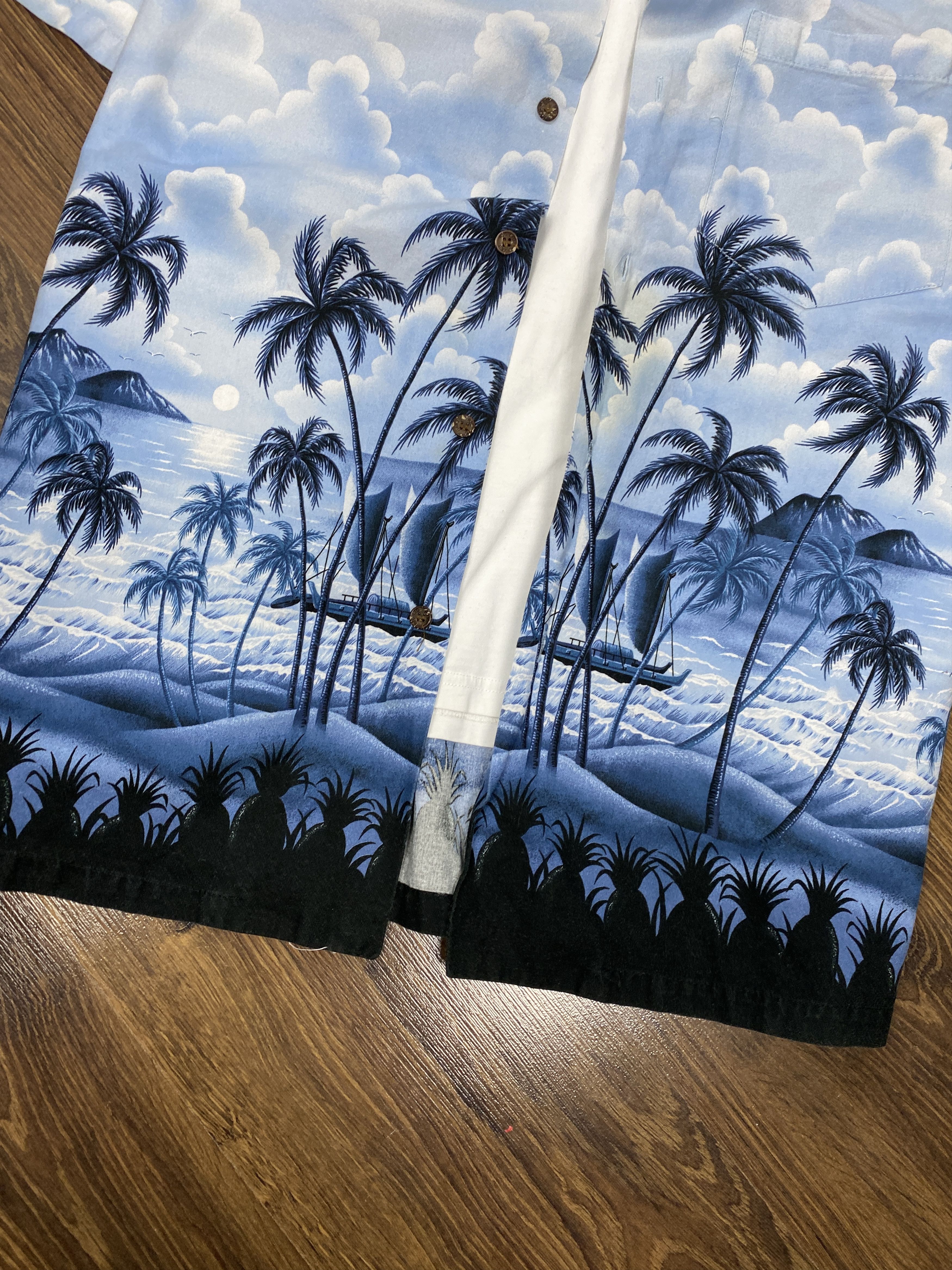 Other Vintage Hawaiian Shirt Made In Hawaii Size US XL / EU 56 / 4 - 3 Thumbnail