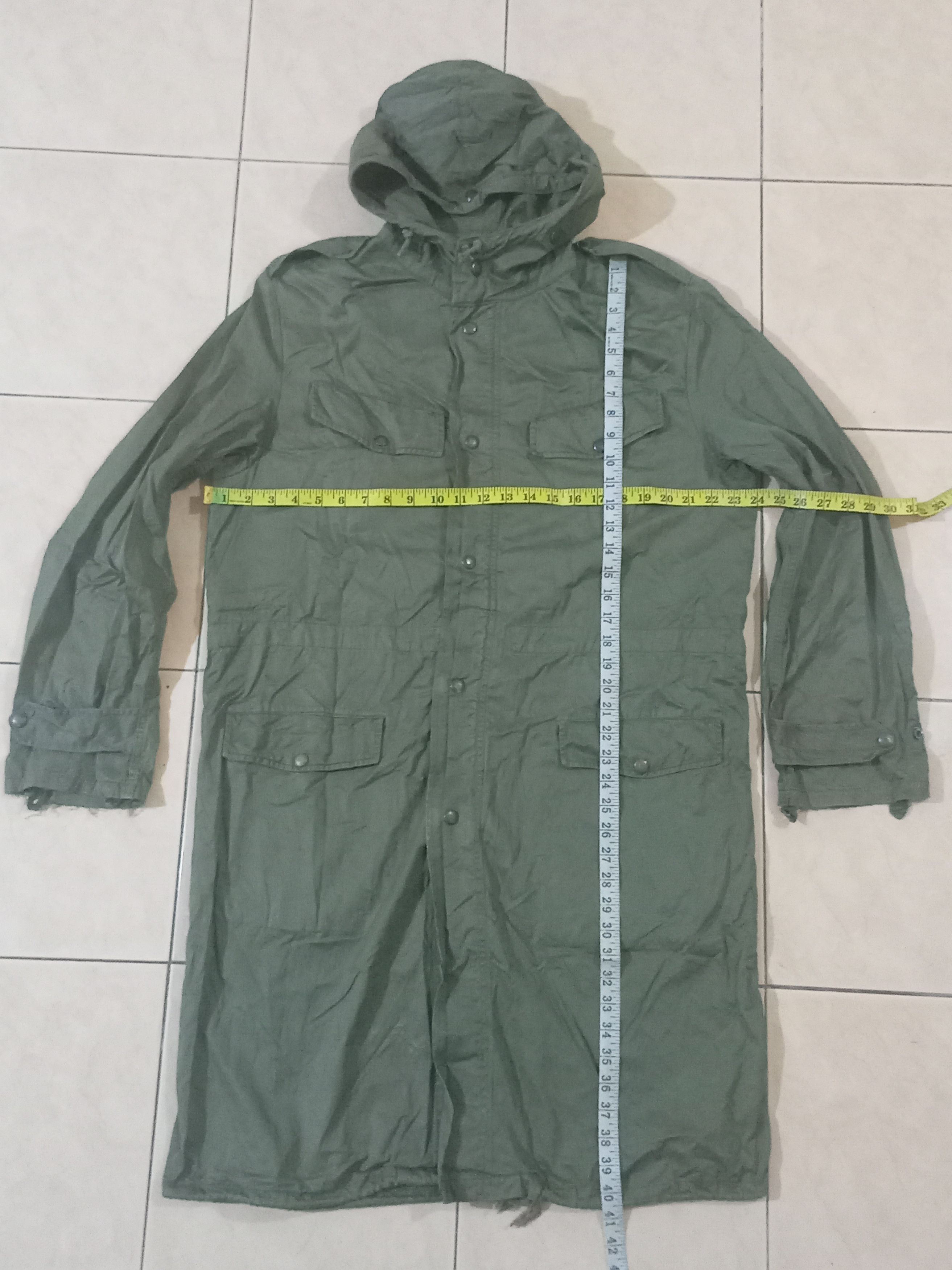 Vintage VINTAGE ARMY PARKAS JACKET Size US L / EU 52-54 / 3 - 4 Thumbnail