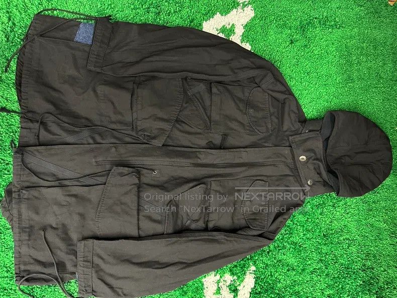 Greg Lauren Greg Lauren Black long coat Size US XL / EU 56 / 4 - 4 Thumbnail