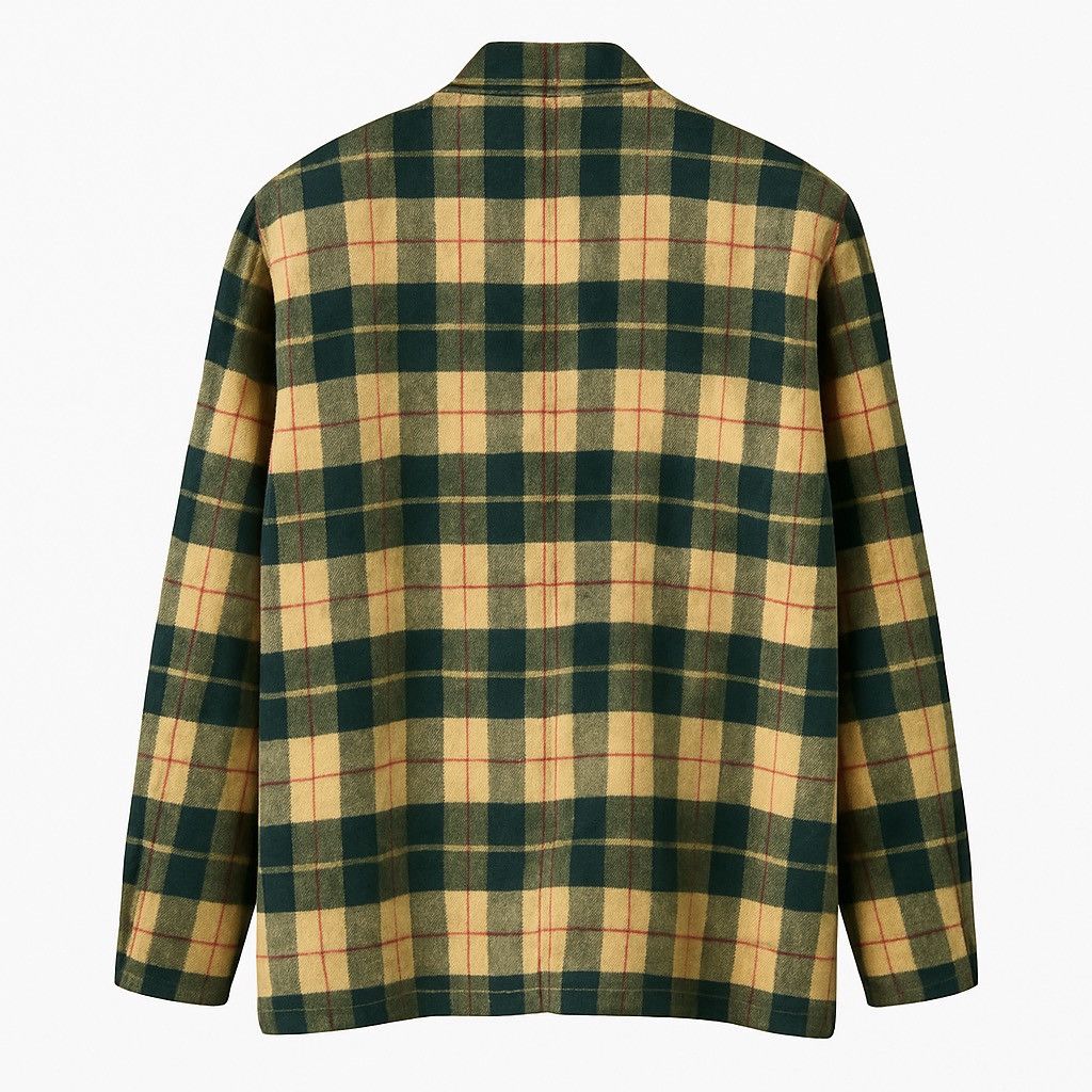 Hai Sporting Gear Vintage HAI by Issey Miyake Plaid Wool-Blend Jacket Size US M / EU 48-50 / 2 - 2 Thumbnail
