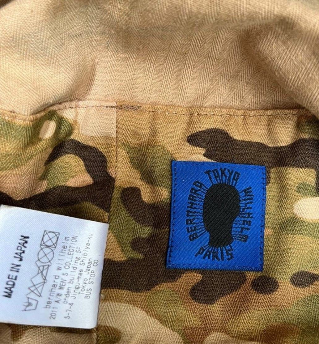 Bernhard Willhelm Rare!!! Bernhard Willhelm AW11 Distressed Camo Binky Hats Size ONE SIZE - 4 Thumbnail