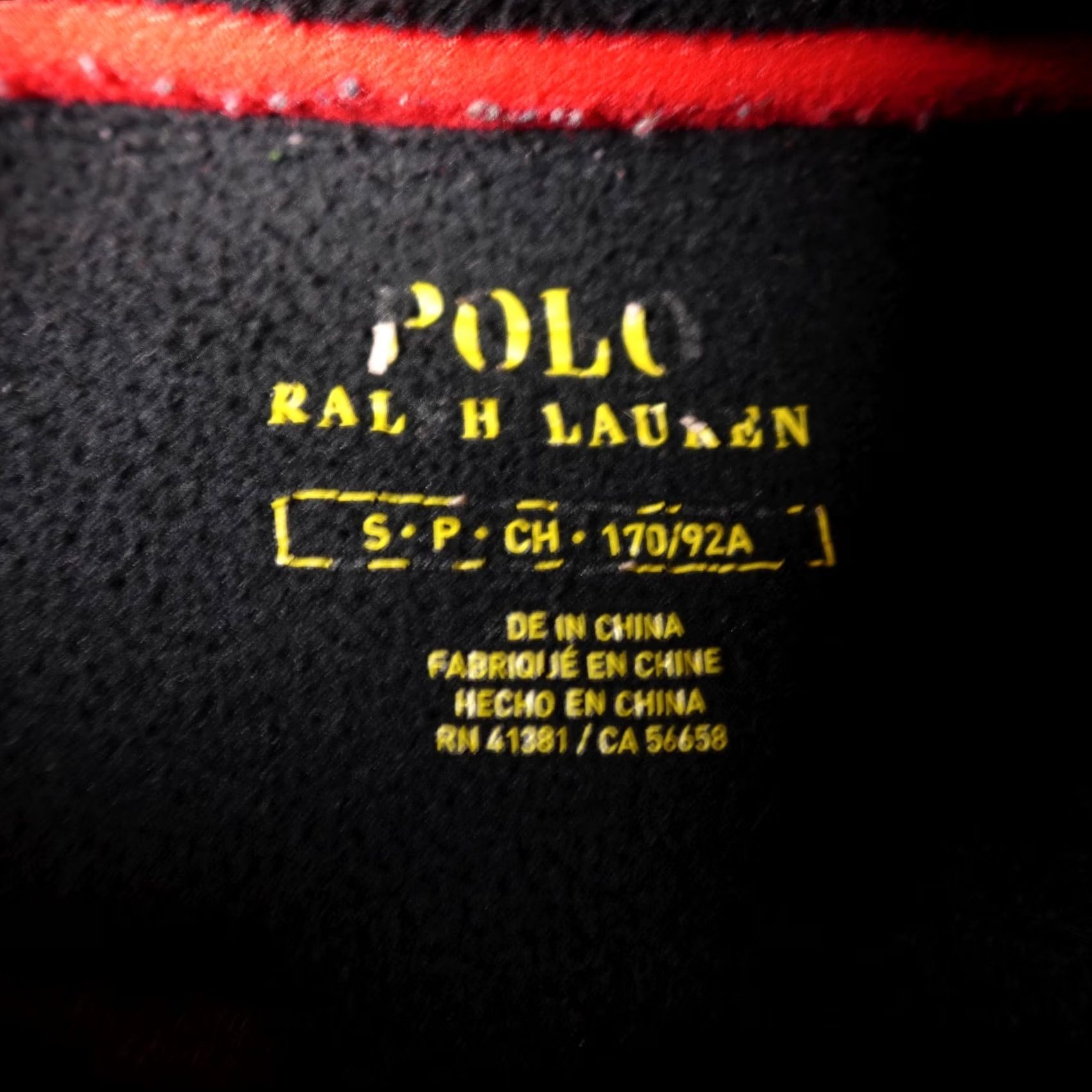 Polo Ralph Lauren Polo Ralph Lauren Racing Jacket Mens S Black 1992 Alpine Fleece USA Patch Jacket Size US S / EU 44-46 / 1 - 4 Thumbnail