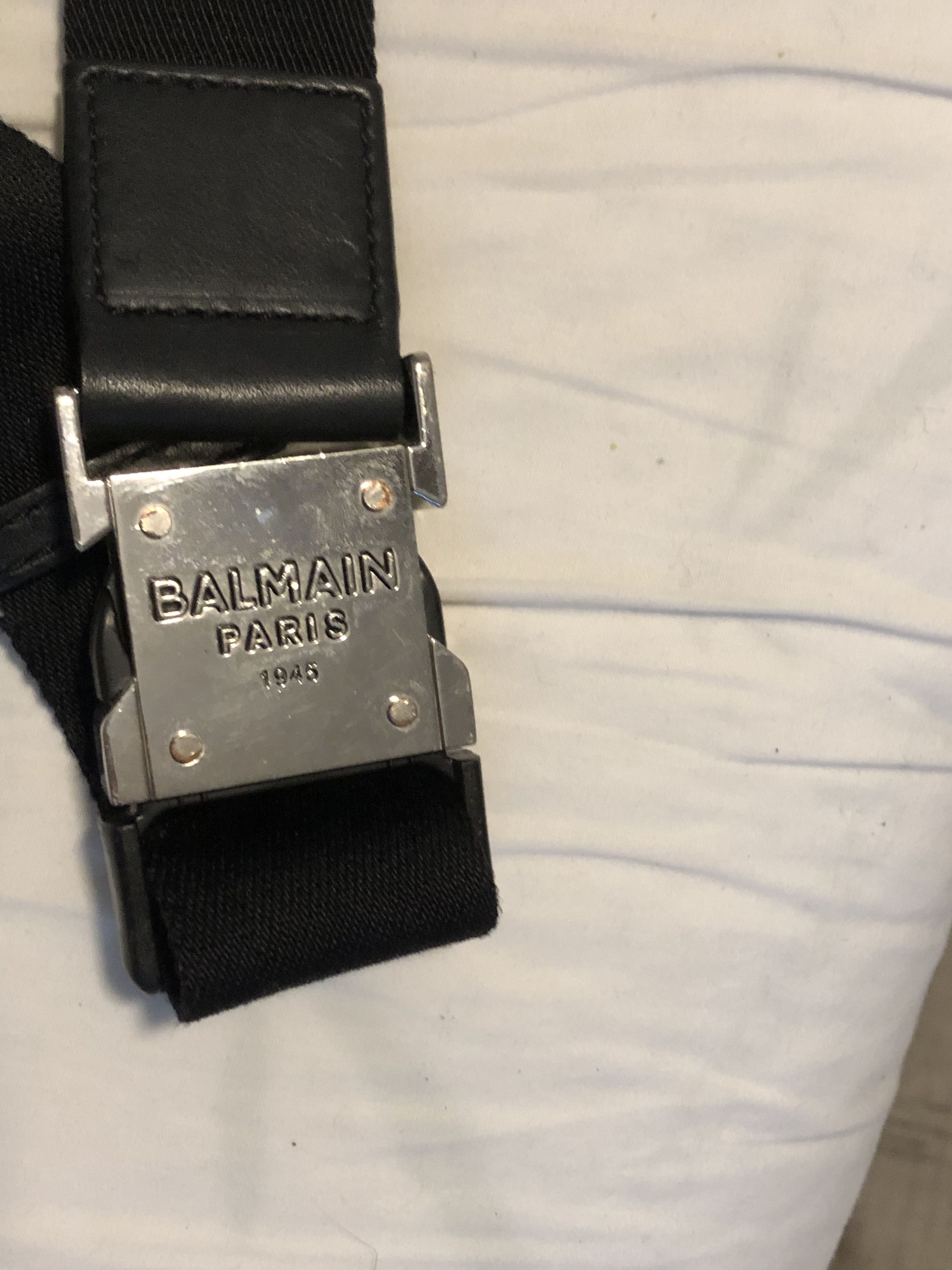 Balmain Balmian Monogram Belt Bag Size ONE SIZE - 3 Thumbnail