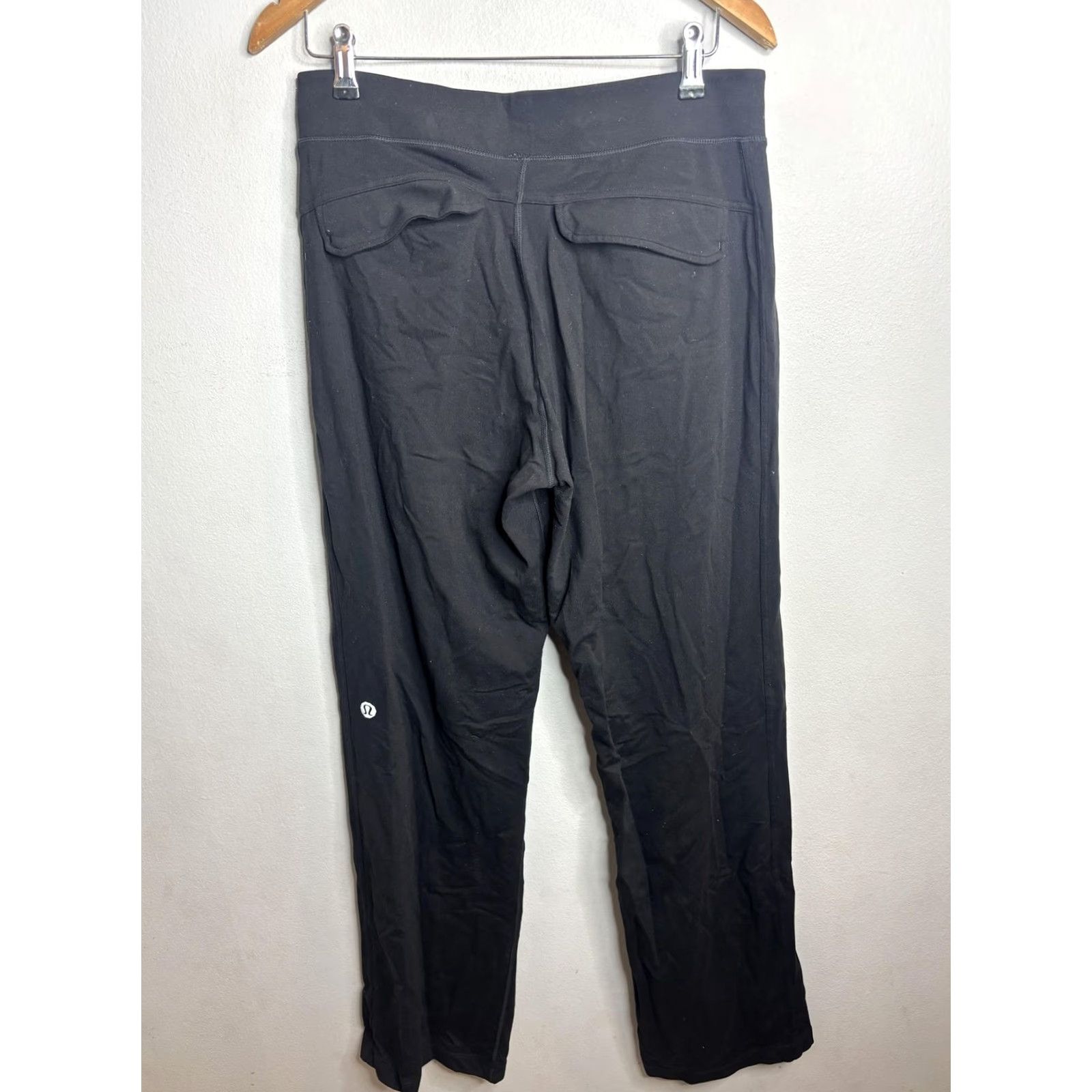 Lululemon Lululemon Pants Mens Large Black Relaxed Fit Drawstring Athleisure Yoga Lounge Pants Size US 31 - 4 Thumbnail