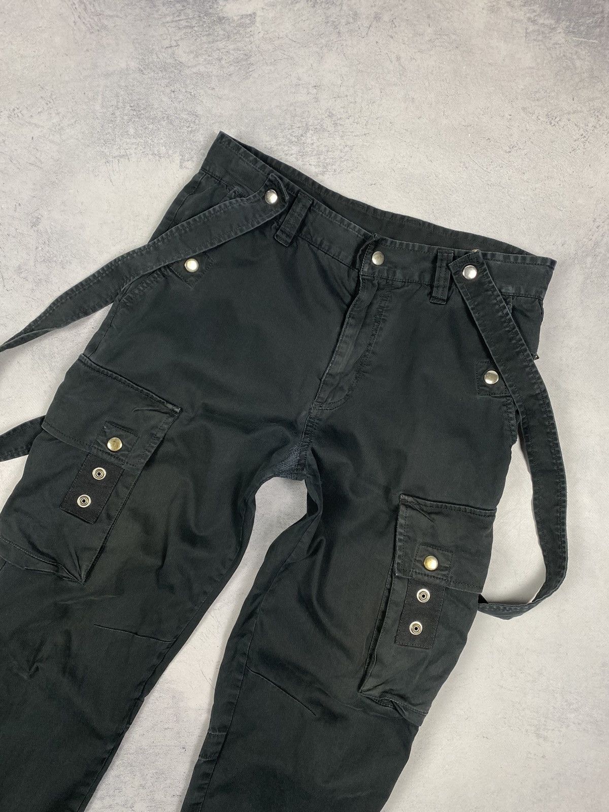 Diesel Diesel Gothic Punk Streetwear Loose Fit Avant-Garde Pants Size US 30 / EU 46 - 3 Thumbnail