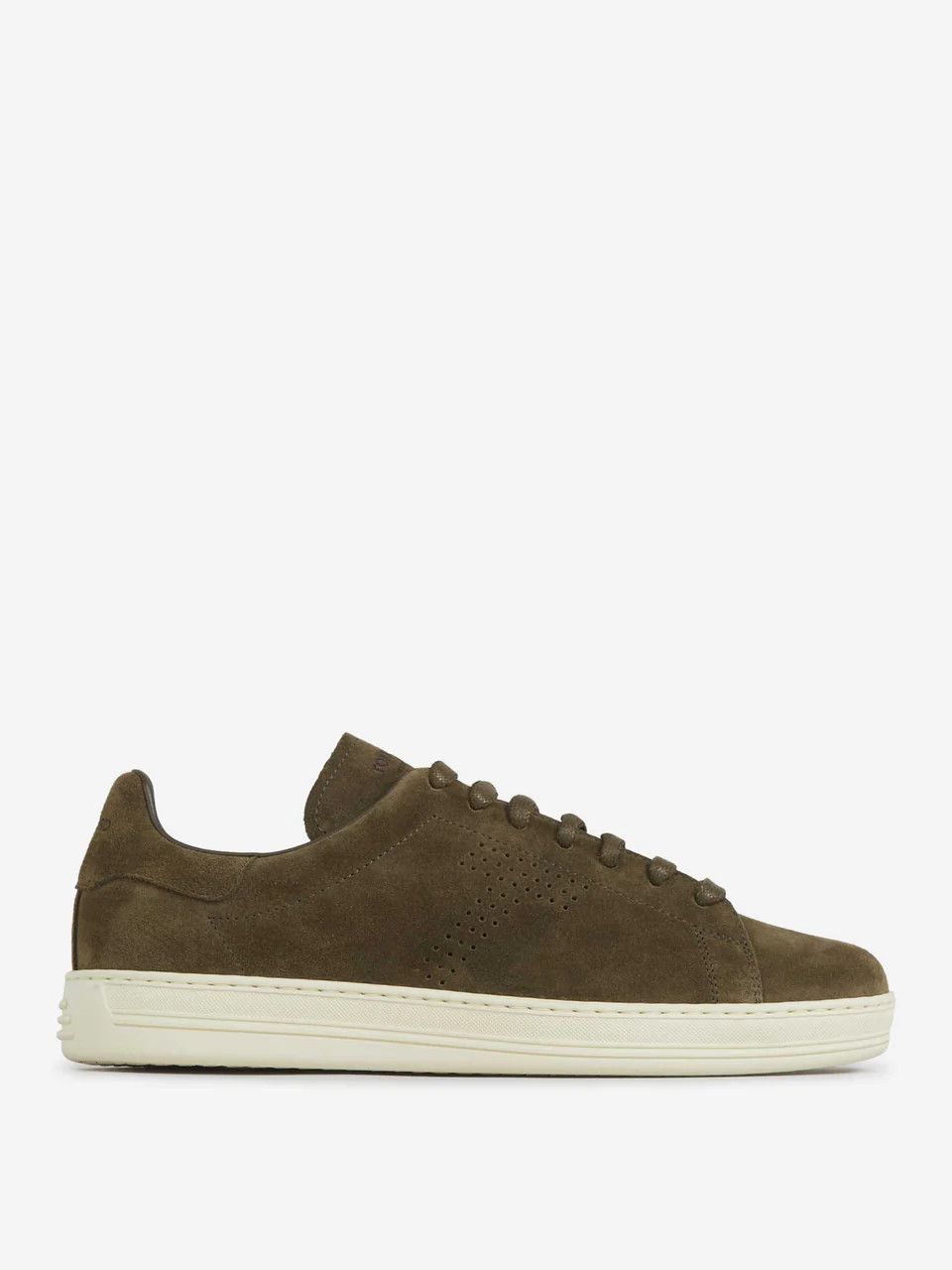 o1s22i1n0125 Suede Low Top Sneakers in Khaki