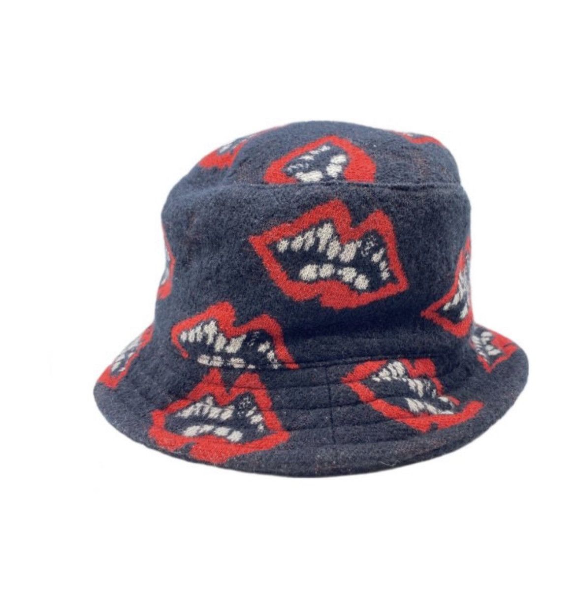 Chrome Hearts × Matty Boy Chrome Hearts Matty Boy Chomper Cashmere Bucket Hat Size ONE SIZE - 5 Thumbnail
