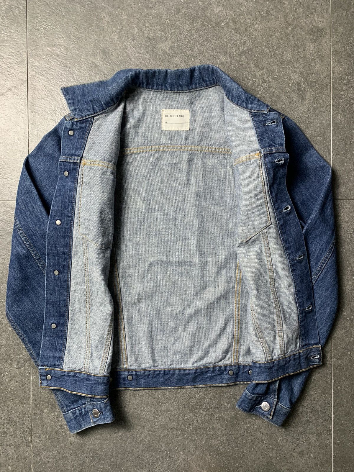 Helmut Lang 1990s Helmut Lang Denim Jacket Size US S / EU 44-46 / 1 - 7 Thumbnail