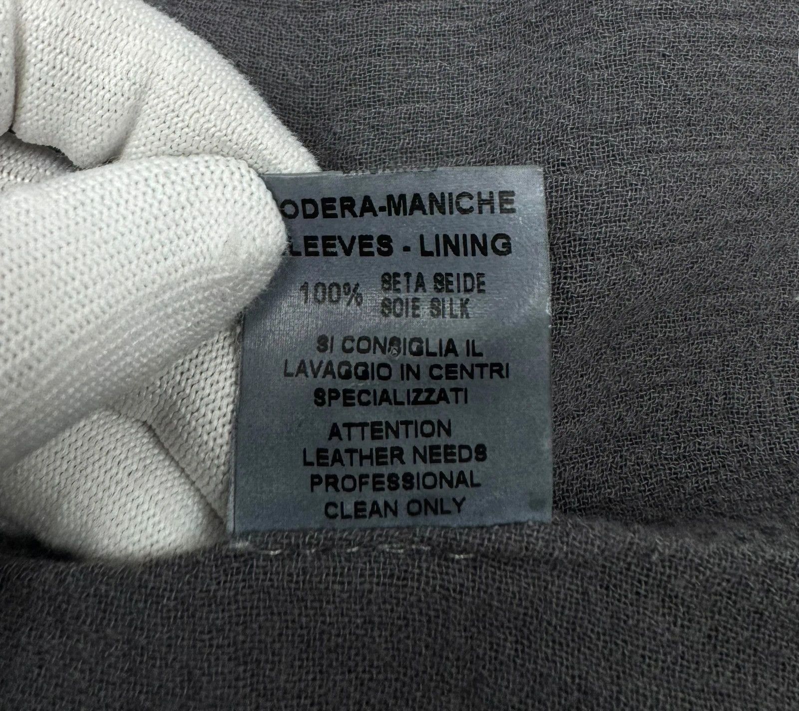 Giorgio Brato Giorgio Brato Genuine Leather Jacket Organic Edition size 42 Size M / US 6-8 / IT 42-44 - 20 Thumbnail