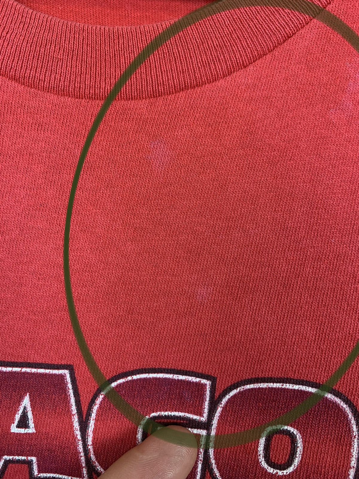 NBA × Starter × Vintage Vintage Chicago Bulls Starter Single Stitch Faded T-shirt Size US M / EU 48-50 / 2 - 5 Thumbnail