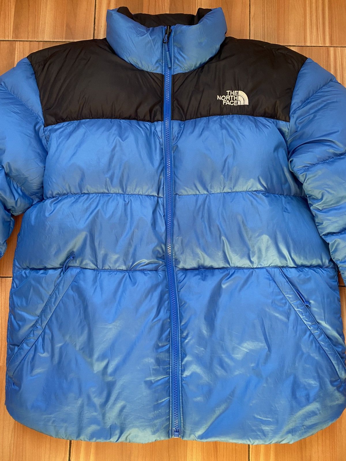 The North Face The North Face 1996 Retro Nuptse Blue Pufer Mens Jacket sz L Size US L / EU 52-54 / 3 - 3 Thumbnail