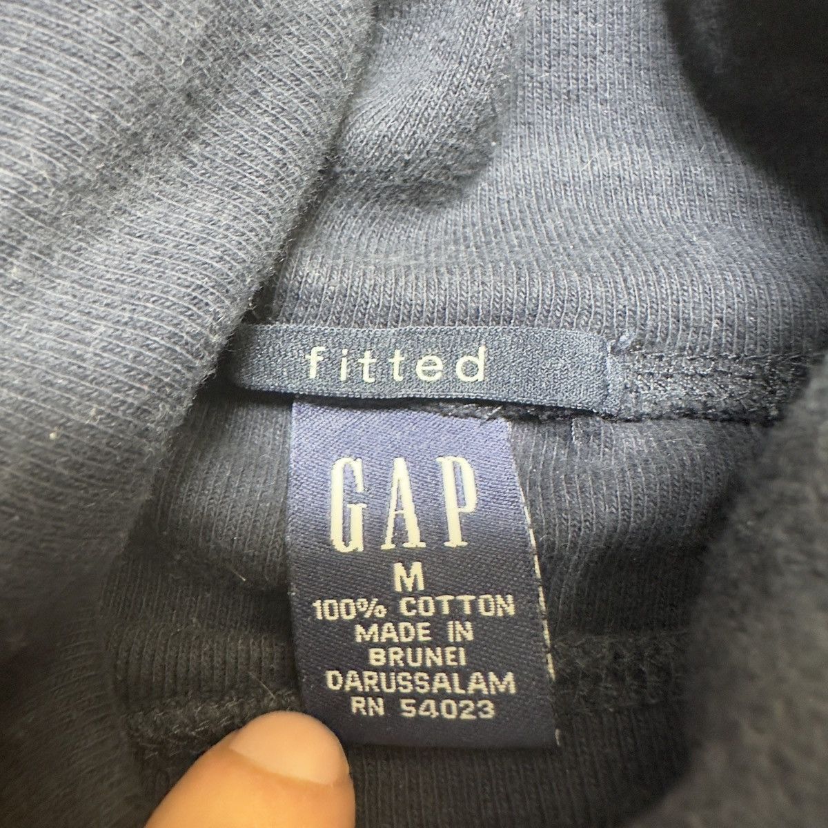Gap × Vintage Vintage GAP turtleneck shirt Size US M / EU 48-50 / 2 - 4 Thumbnail