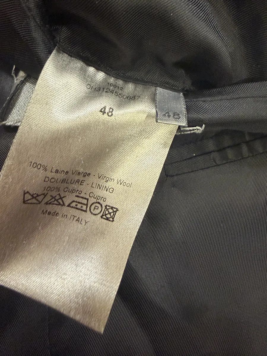 Dior AW2010 Dior Homme Black Blazer Jacket by Kris Van Assche Size US M / EU 48-50 / 2 - 7 Thumbnail