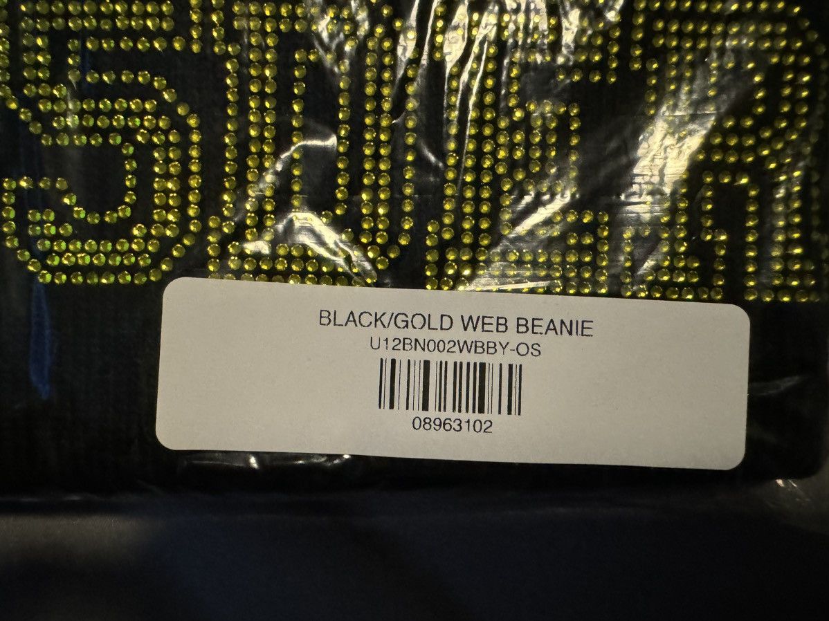 Sp5der Sp5der Web Beanie Onyx/Yellow Size ONE SIZE - 7 Thumbnail