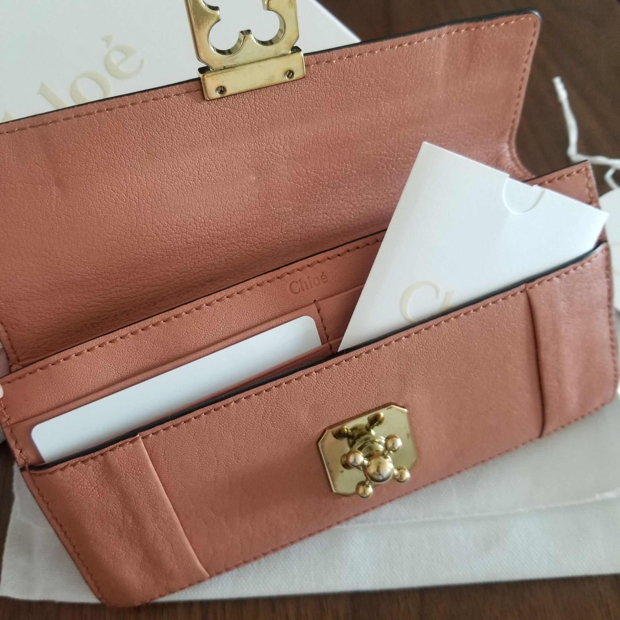 Chloe Preloved Authentic Chloe Elsie Long Wallet Size ONE SIZE - 3 Thumbnail