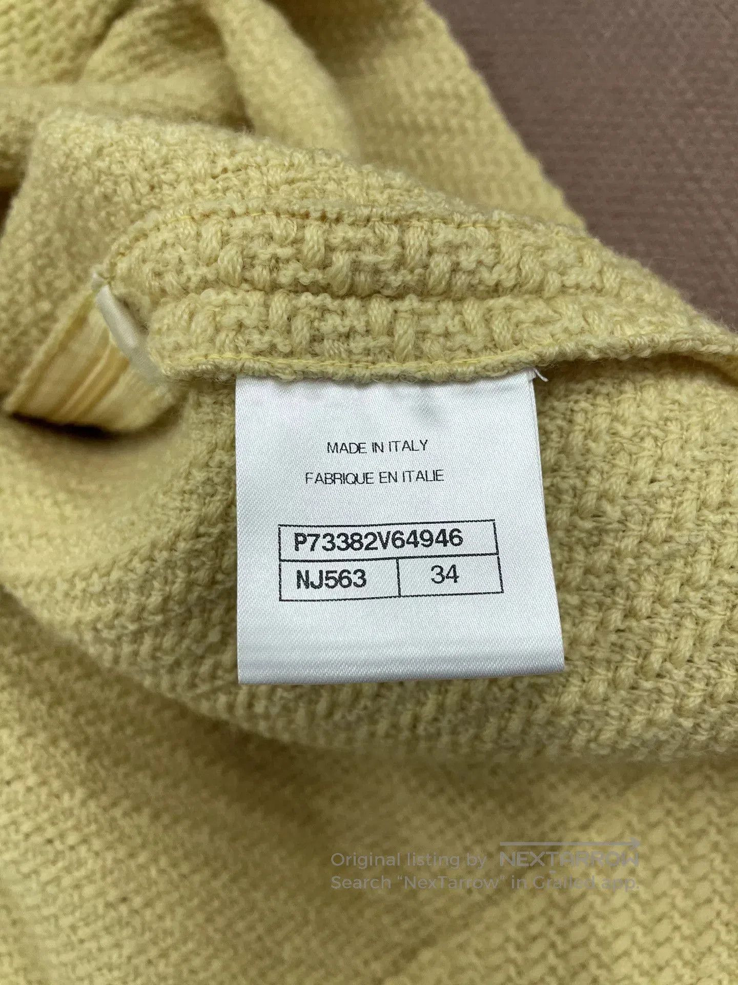 Chanel Chanel Yellow Bow Skirt 22B Collection. Size US 34 / EU 50 - 6 Thumbnail
