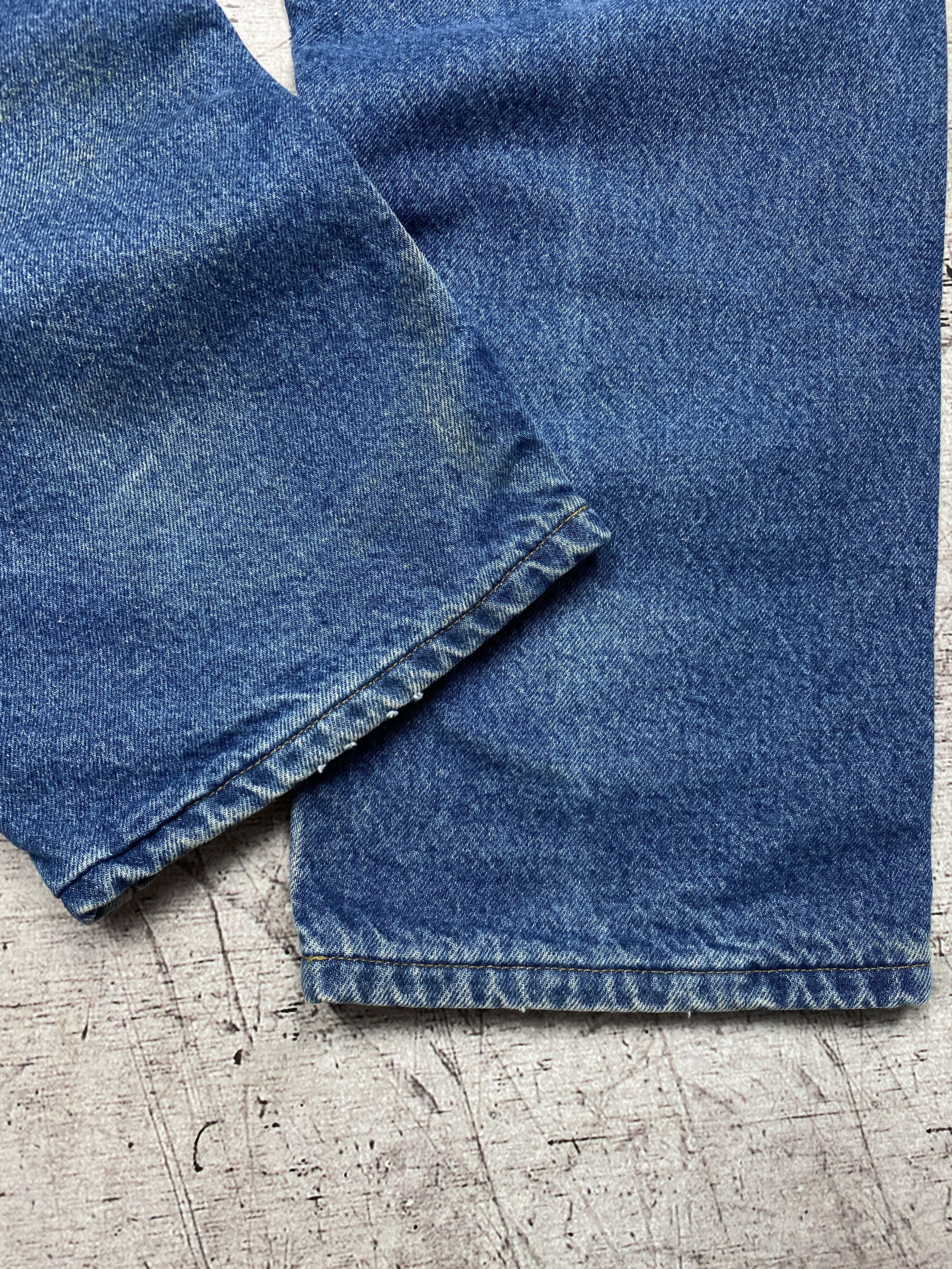 Carhartt × Vintage Carhartt 90s Vintage Mens Denim Pants Jeans Size US 33 - 3 Thumbnail