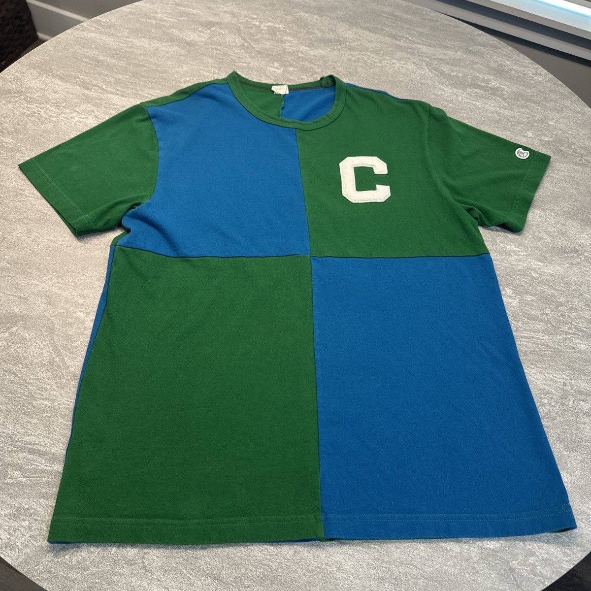 Champion × Todd Snyder Todd Snyder Champion Chenille Patch Cut Sew Shirt Large Size US L / EU 52-54 / 3 - 1 Thumbnail