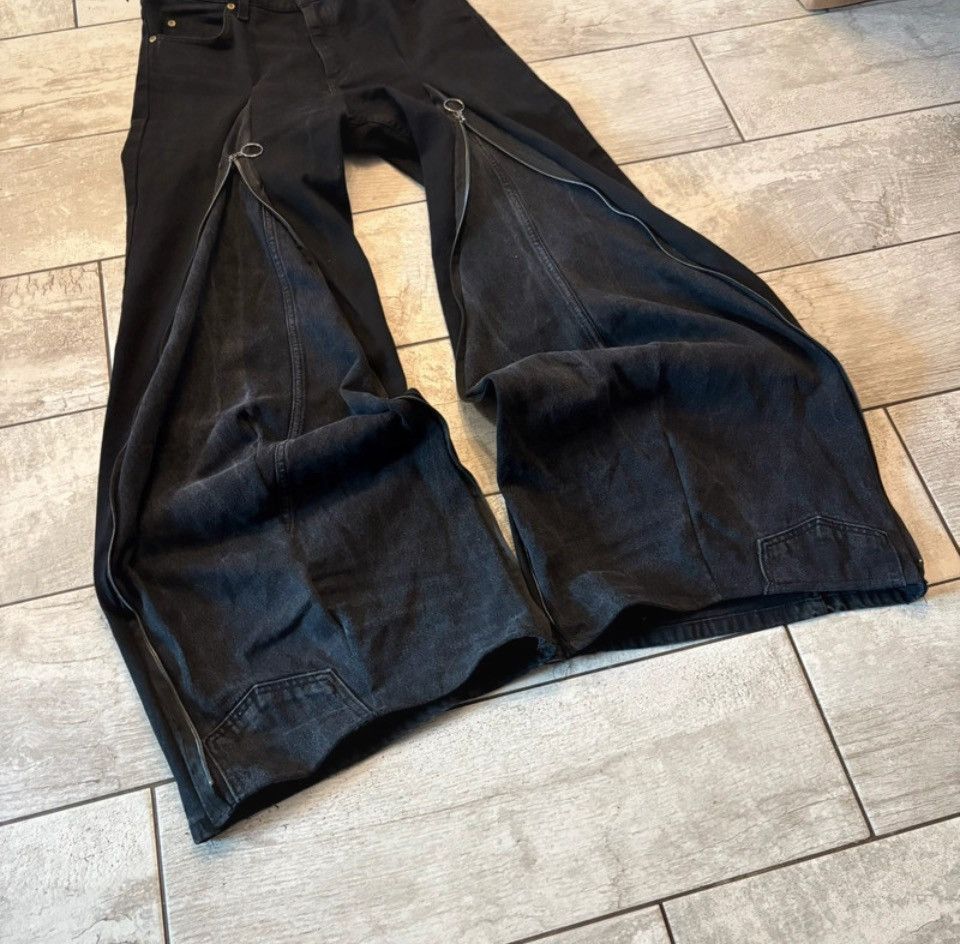 Vintage Custom handmade zip pants. Size US 36 / EU 52 - 2 Thumbnail