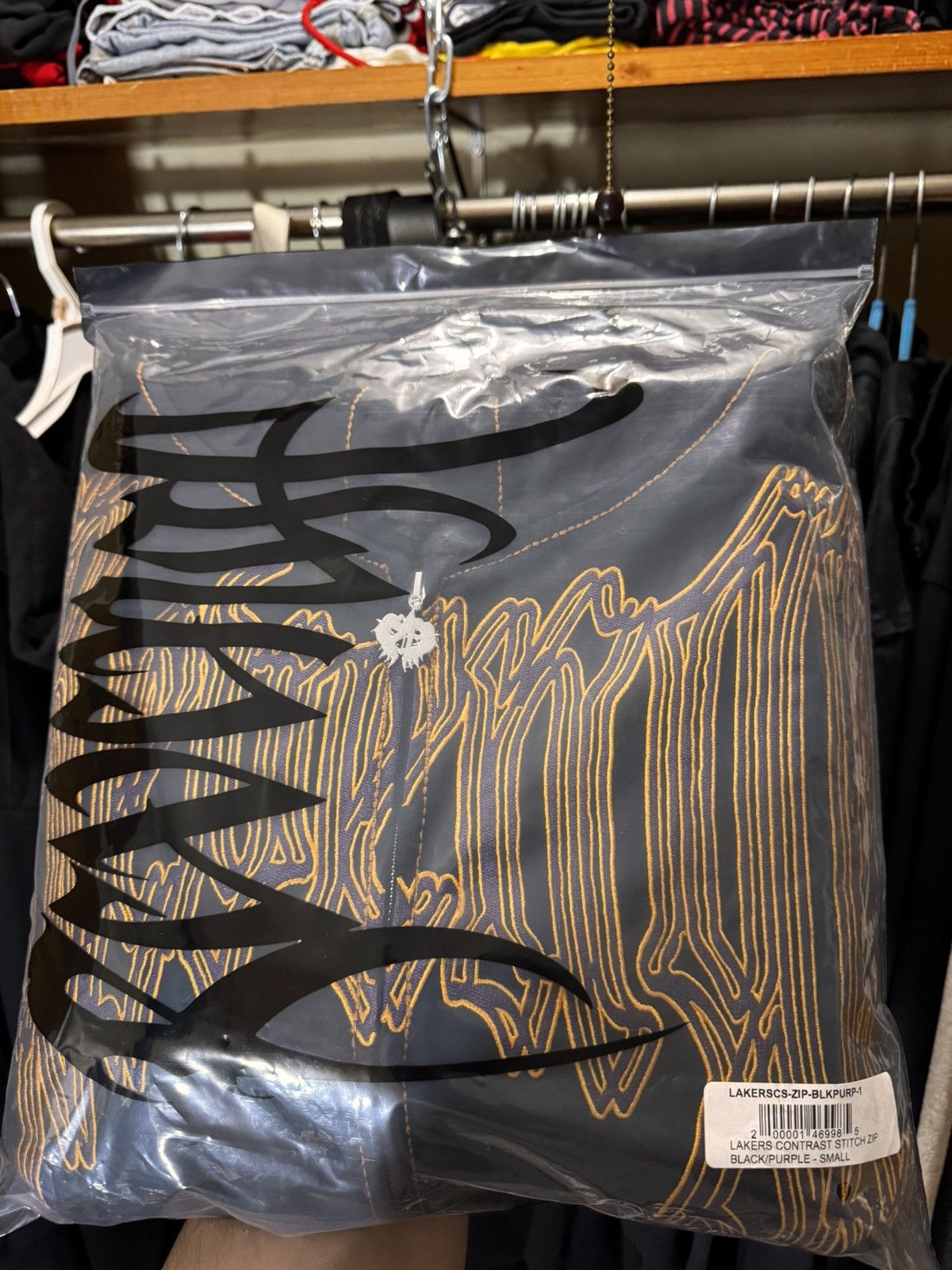 Revenge Revenge Lakers Zip-Up Hoodie Size US M / EU 48-50 / 2 - 10 Thumbnail