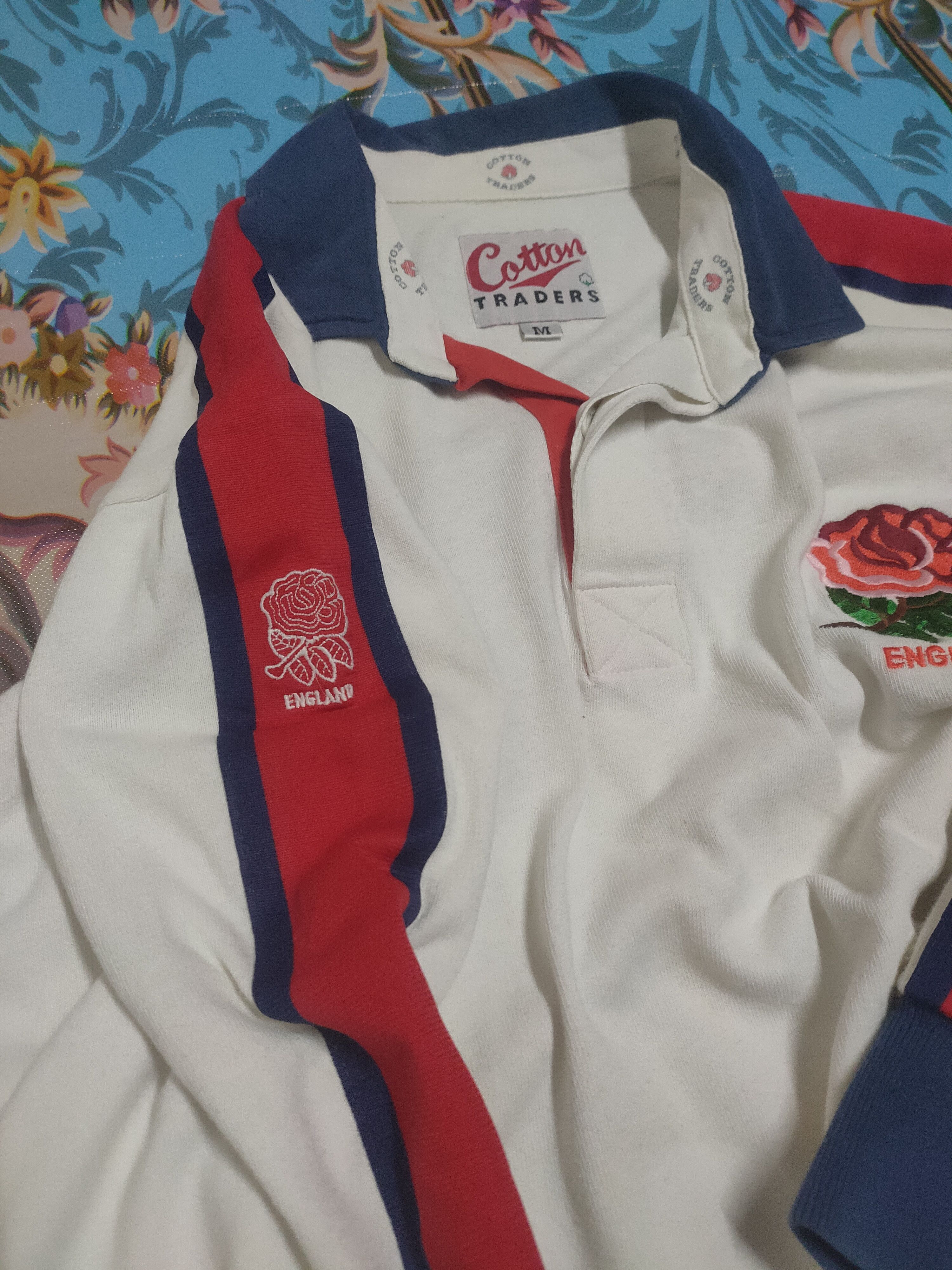 Cotton Traders Vintage England rugby rugby shirt Size US M / EU 48-50 / 2 - 4 Thumbnail