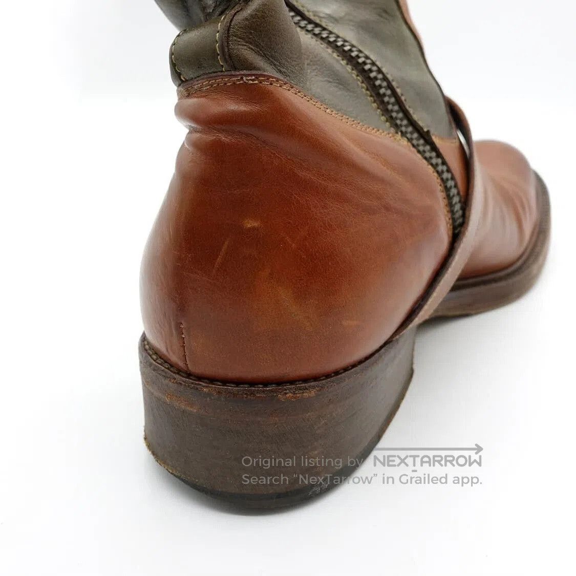 Vintage Vintage Retro Engineer Leather Boots. Size US 9 / EU 42 - 6 Thumbnail