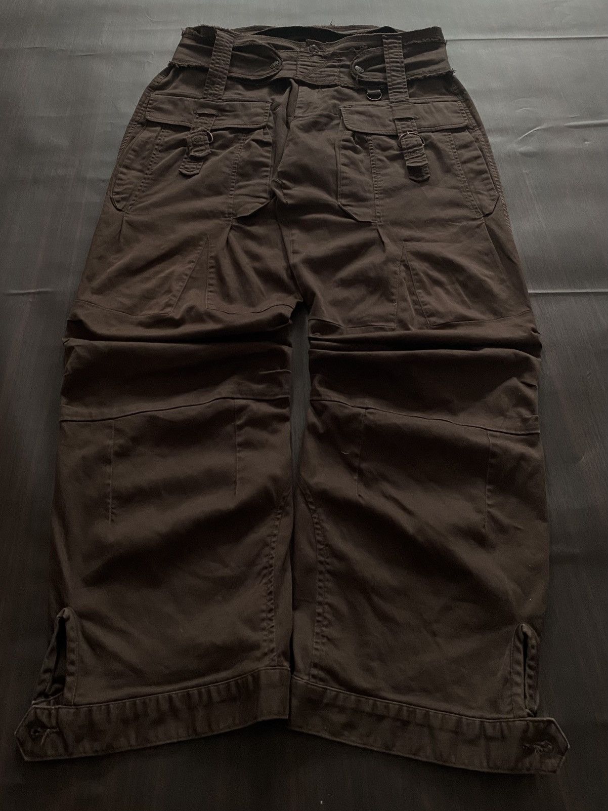 Marithe + Francois Girbaud Marithe Francois Girbaud distressed cargo pants Size US 32 / EU 48 - 1 Thumbnail