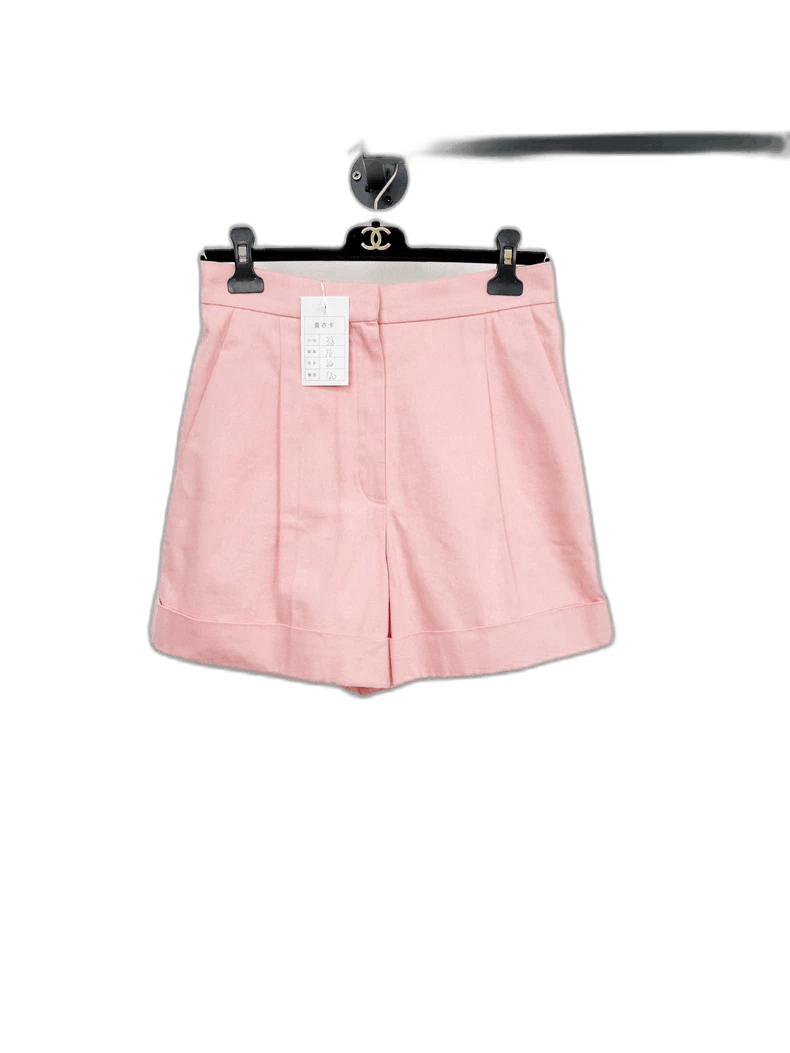 Chanel Pink Shorts Size 38