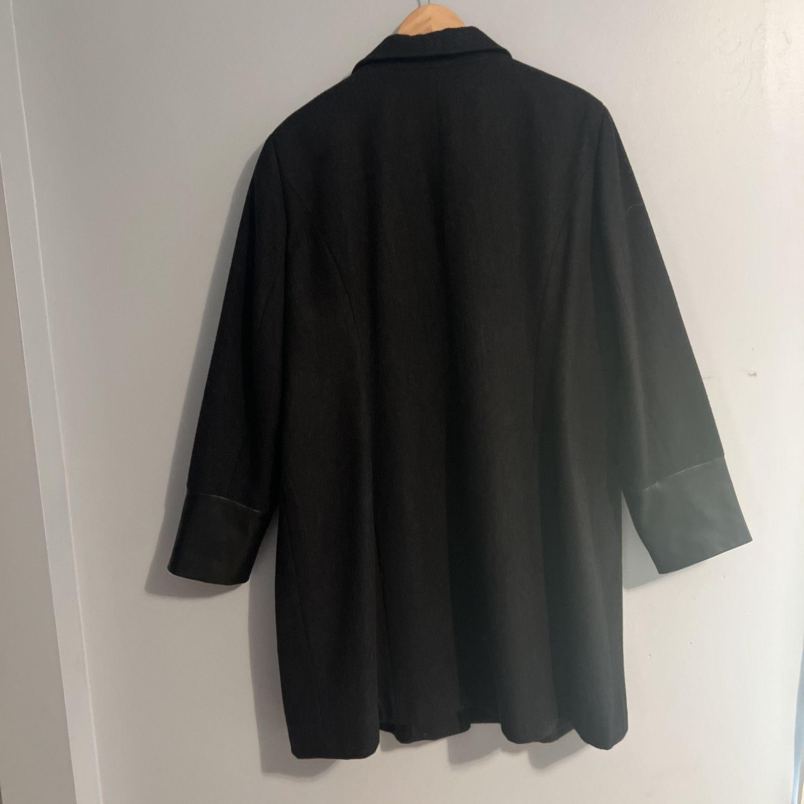 Tribal Streetwear TRIBAL XXL WOOL BLEND LONG COAT. LASER CUT POCKET DETAIL. LE Size XXL / US 16-18 / IT 52-54 - 11 Thumbnail