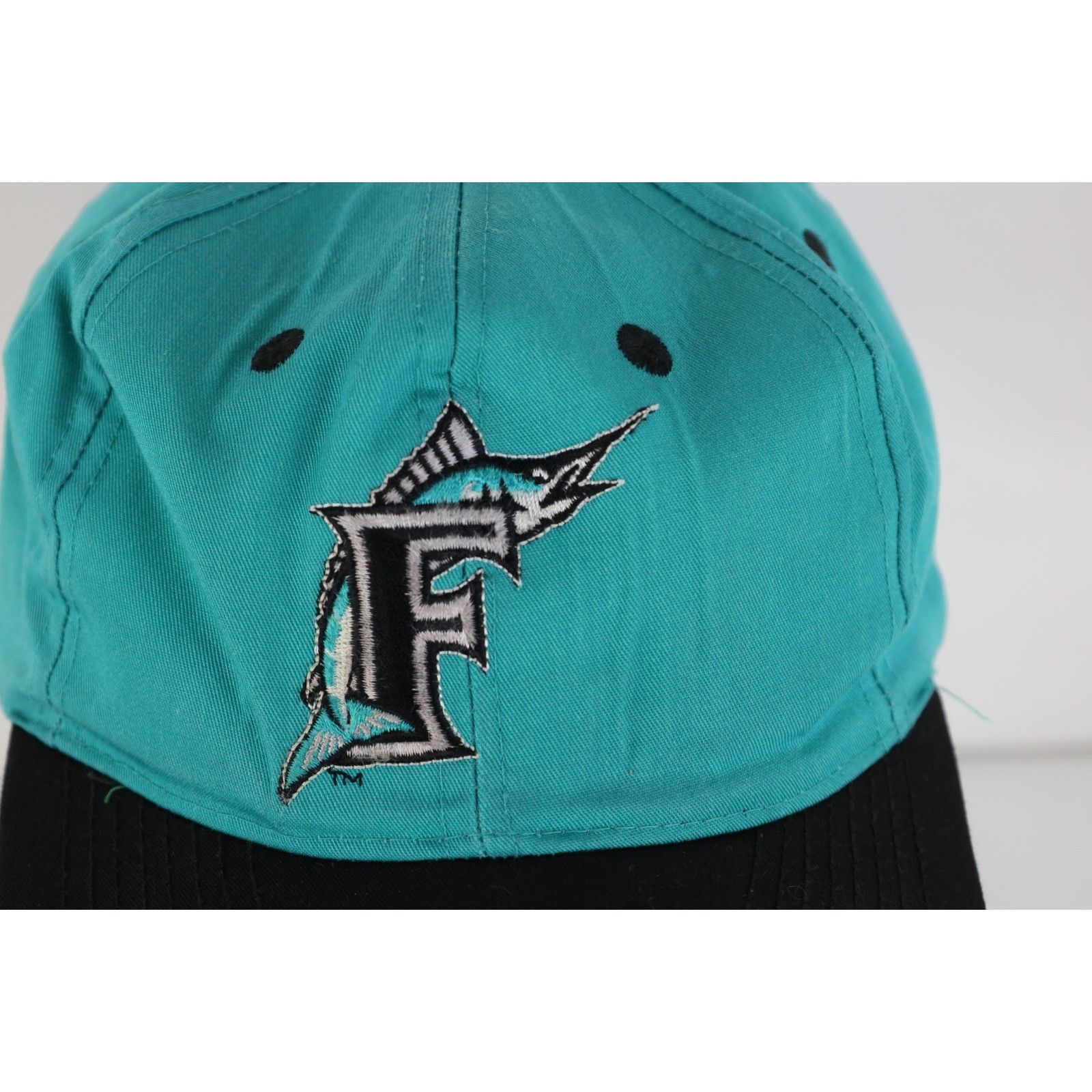 Vintage Vintage 90s MLB Florida Marlins Baseball Snapback Hat Cap Size ONE SIZE - 2 Thumbnail