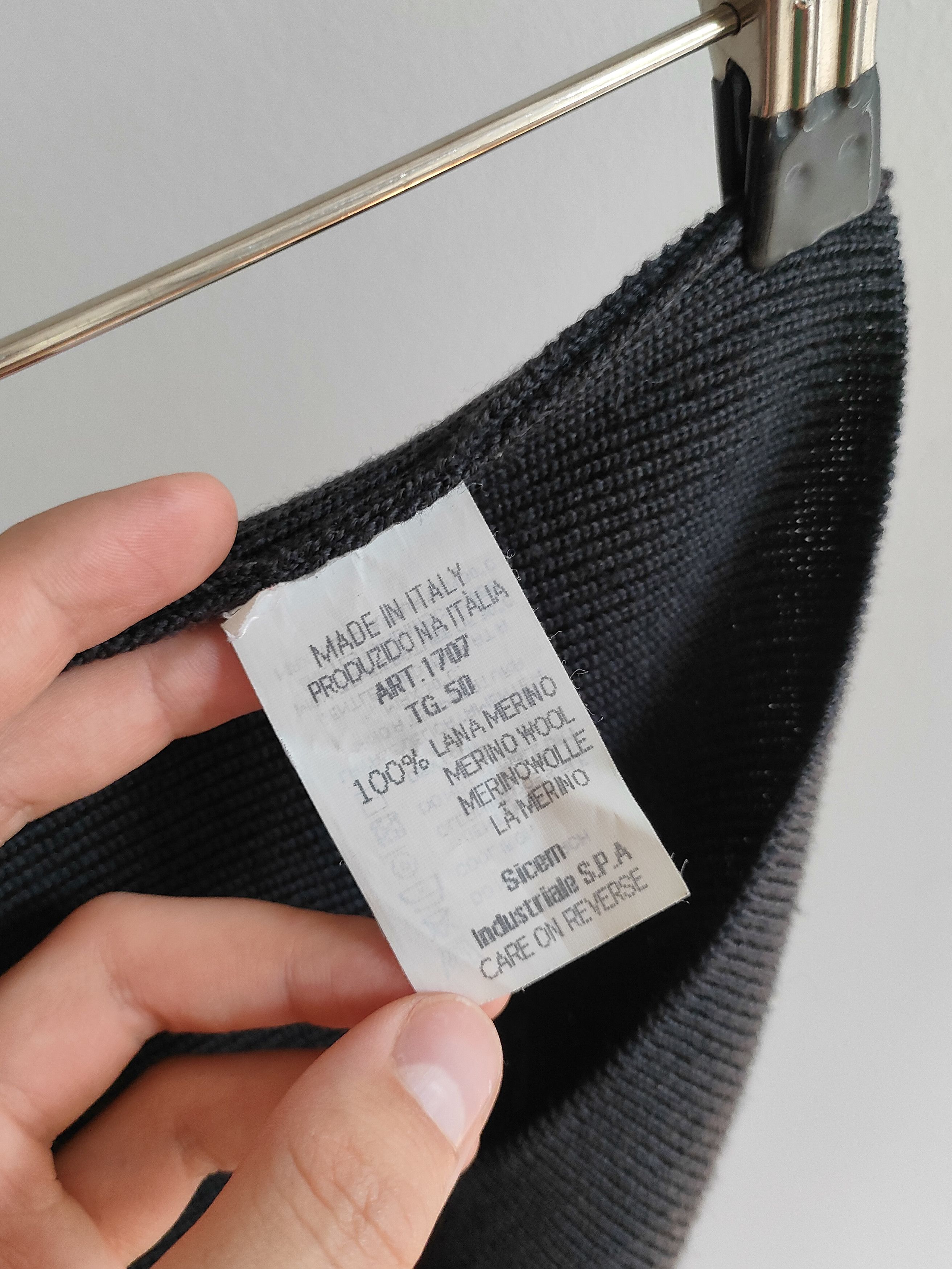 Emporio Armani 90s Vintage Emporio Armani Turtleneck Sweater Size US L / EU 52-54 / 3 - 7 Thumbnail