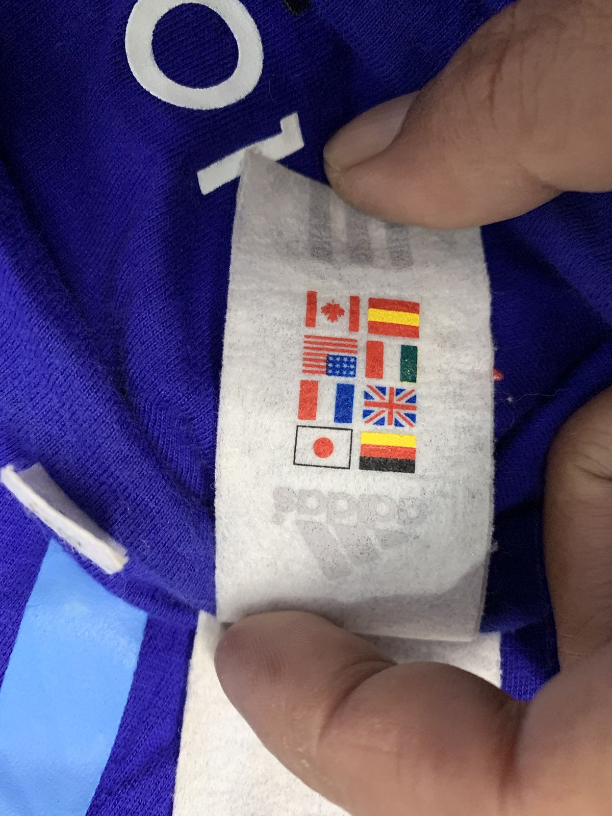 Adidas Vintage Adidas Japan Football Reversible Shirt A398 Size US L / EU 52-54 / 3 - 10 Thumbnail