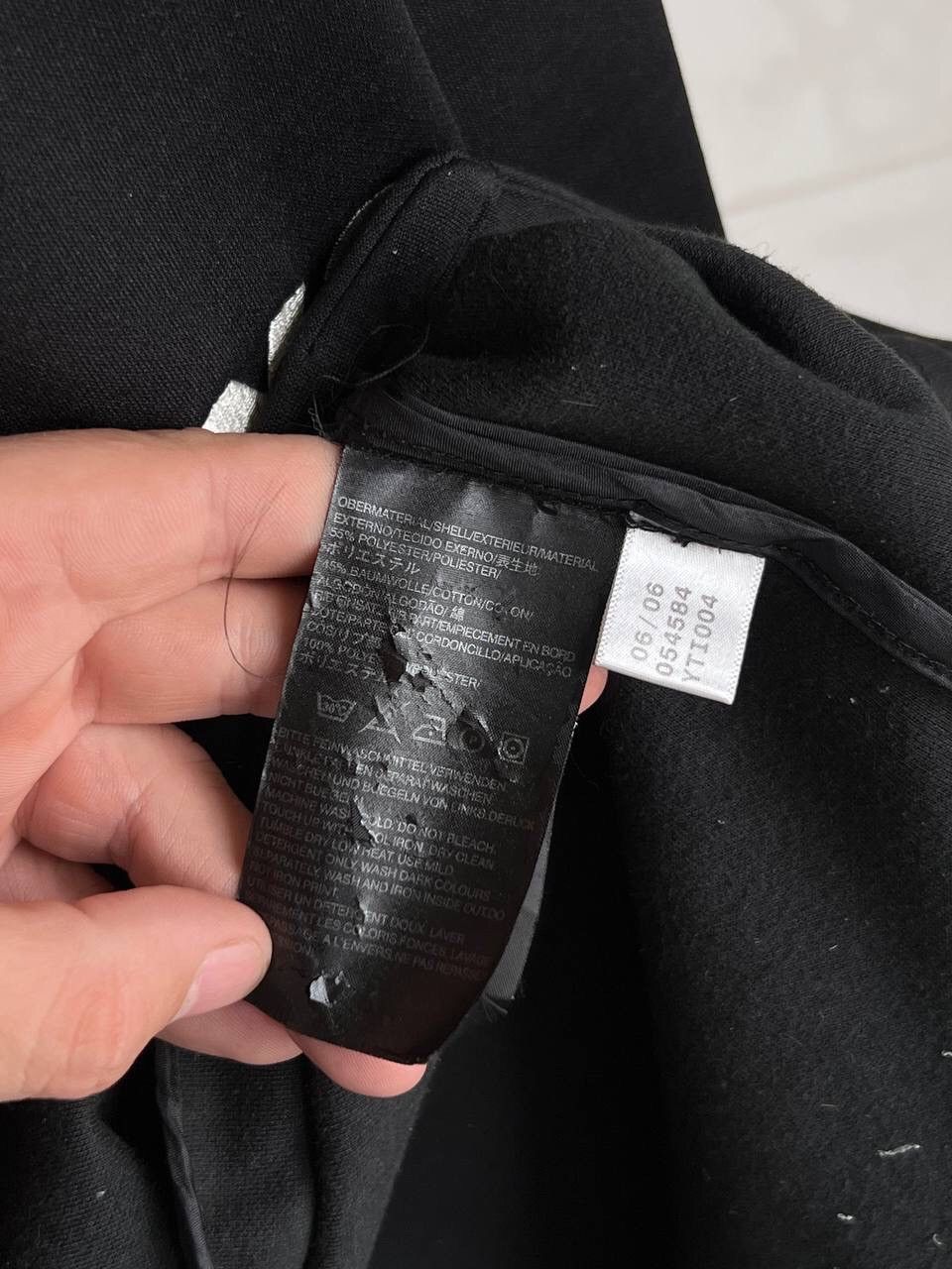 Yohji Yamamoto 2006 ADIDAS Y3 YOHJI YAMAMOTO - VINTAGE LONG BLACK DRESS Size L / US 10 / IT 46 - 6 Thumbnail