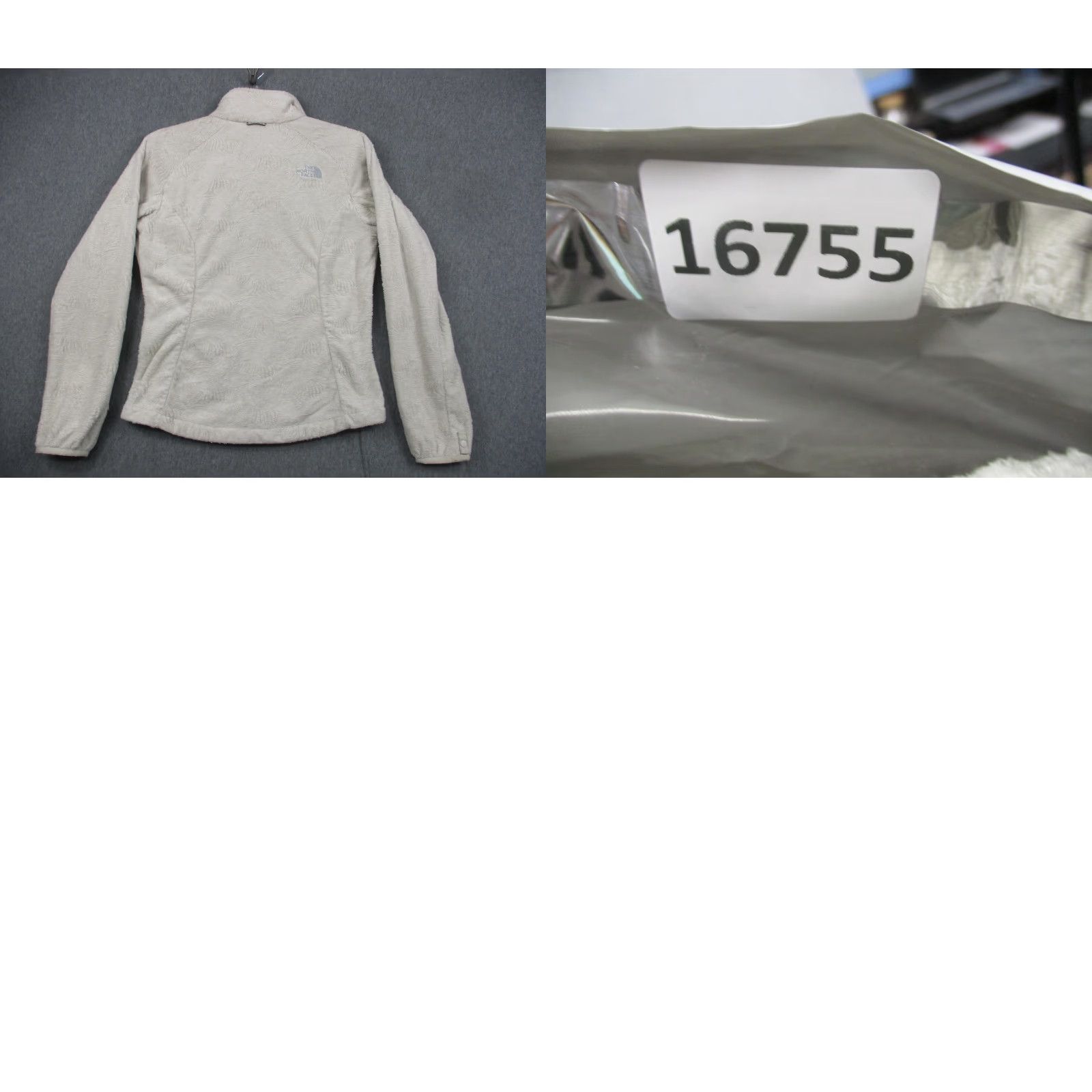 The North Face The North Face Jacket Womens S White Fleece Full Zip High Pile Soft Winter AMVD Size S / US 4 / IT 40 - 9 Thumbnail