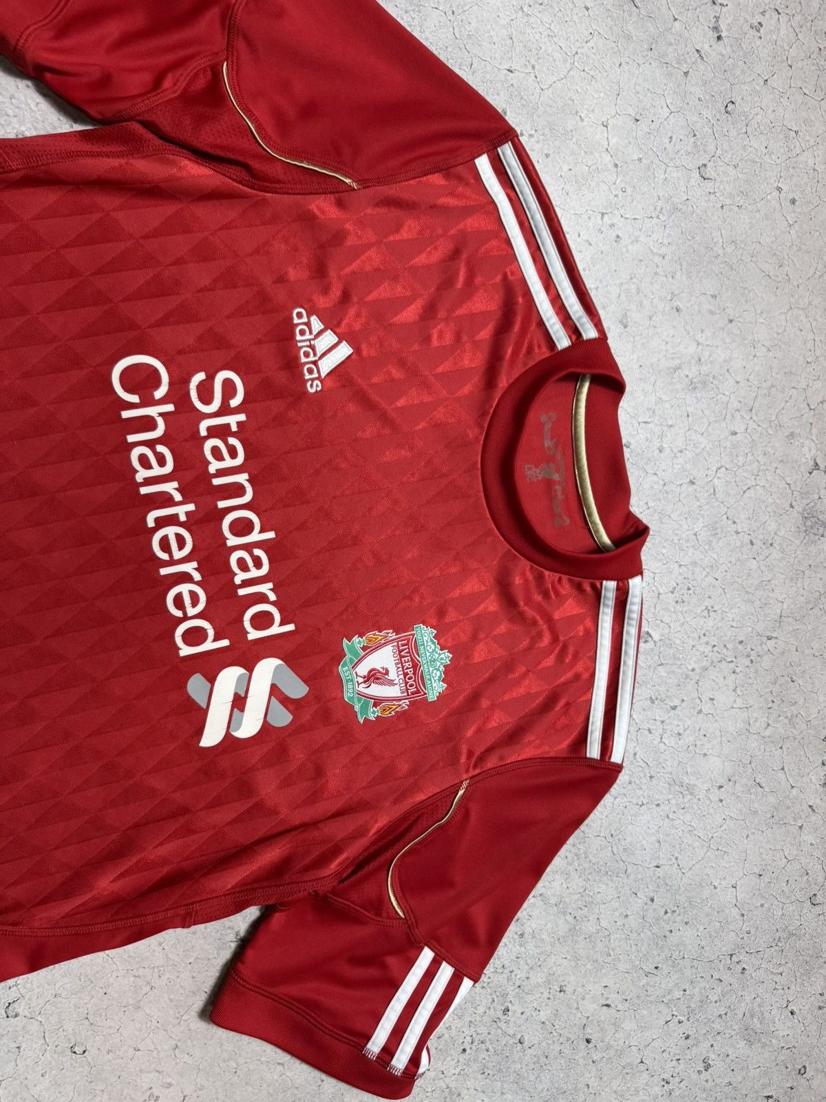 Adidas Adidas FC Liverpool 2010/2012 Vintage Soccer Jersey Size US M / EU 48-50 / 2 - 7 Thumbnail