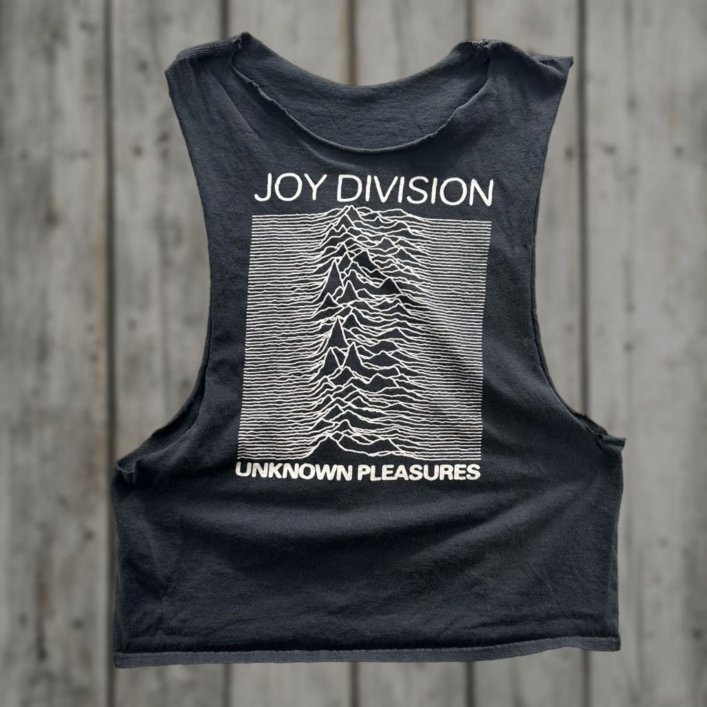 Pleasures VINTAGE Joy Division Shirt Men M Unknown Pleasures Tank Top Sleeveless Black Unknown Pleasures Graphic Punk Grunge Mens M Size US M / EU 48-50 / 2 - 1 Thumbnail