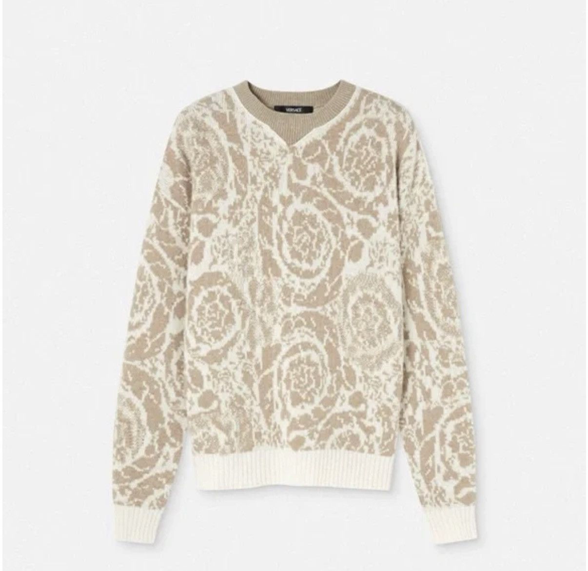 Versace Versace Barocco Mens Sweater $1225 NWT Size US L / EU 52-54 / 3 - 1 Thumbnail