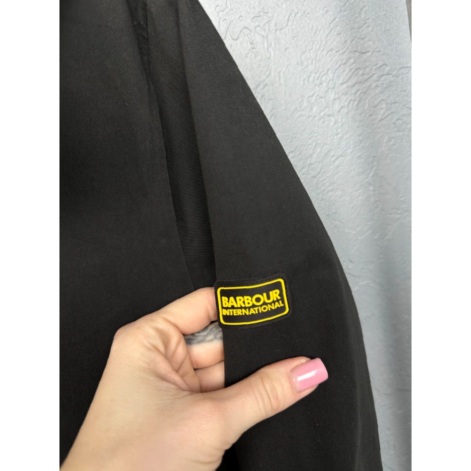 Barbour Barbour International Clypse Womens Waterproof Jacket UK 16 Jacket Womens Black Barbour Waterproof 2010s Mens? No, Womens Size XL / US 12-14 / IT 48-50 - 3 Thumbnail