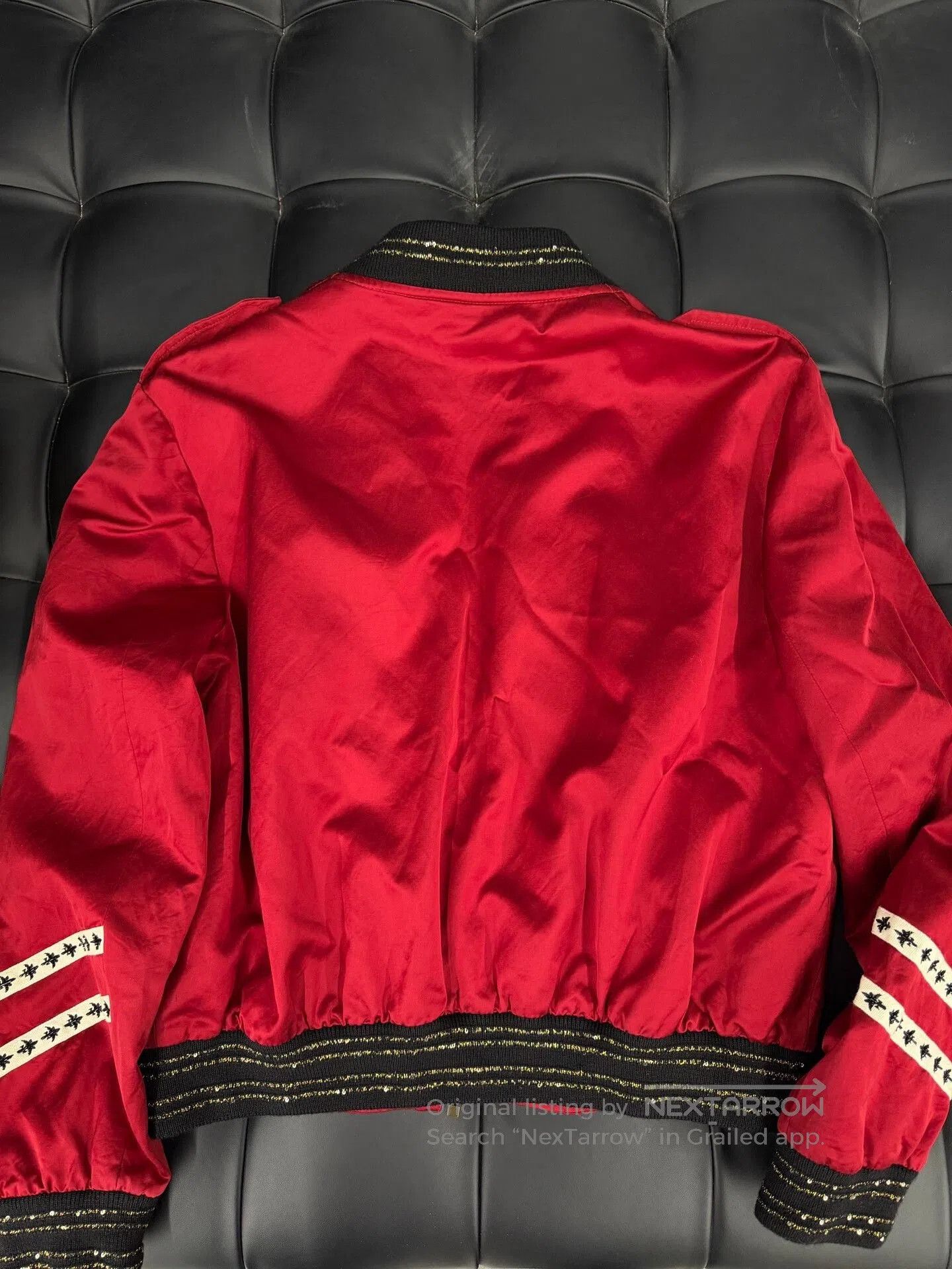 Saint Laurent Paris Saint Laurent Red Pilot Jacket. Size US L / EU 52-54 / 3 - 4 Thumbnail