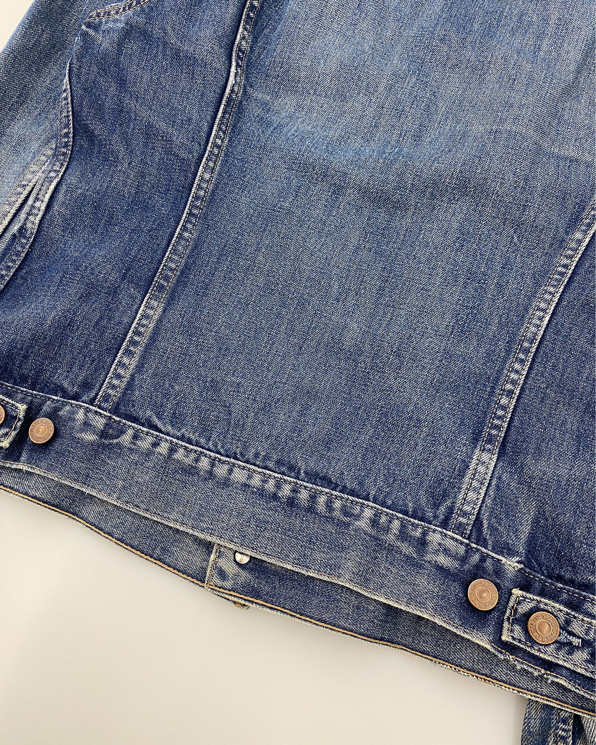 Levi's 2000s Type 3 Distressed Denim Jacket Size US L / EU 52-54 / 3 - 6 Thumbnail