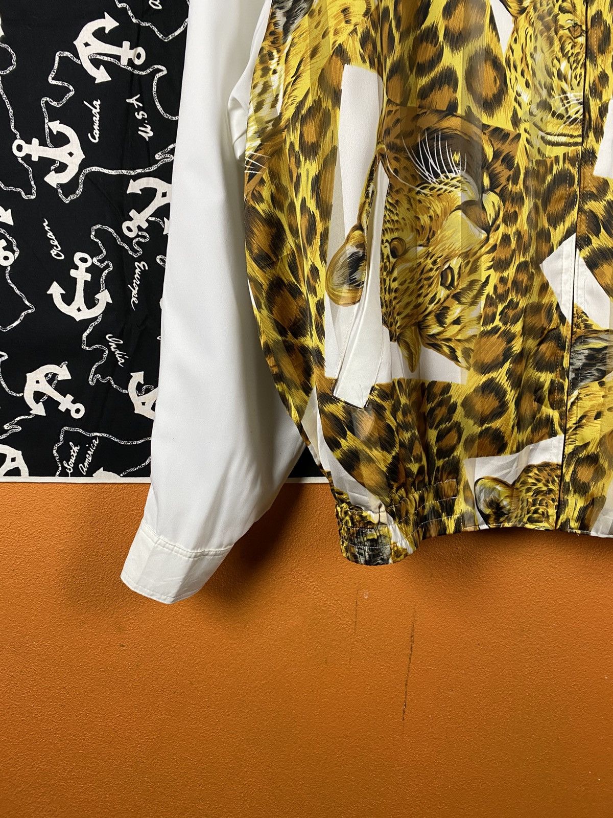 Japanese Brand Alpha Scene Leopard Statement Animal Print L/weight Jacket Size L / US 10 / IT 46 - 8 Thumbnail